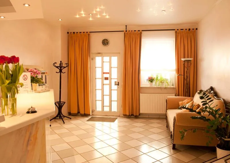 Lobby or reception in Haus Sparkuhl Hotel Garni