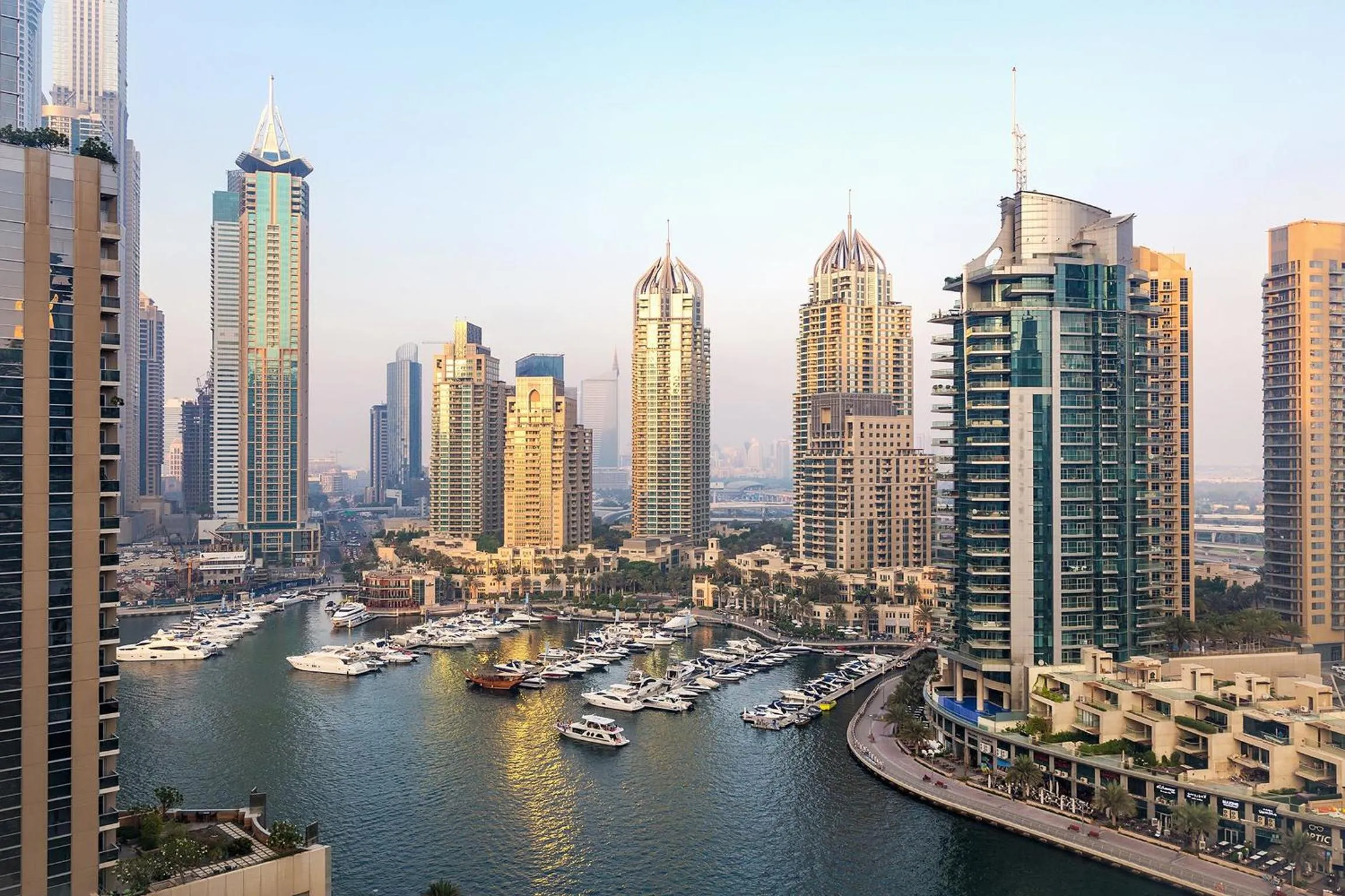 City view in Dusit Princess Residences Dubai Marina