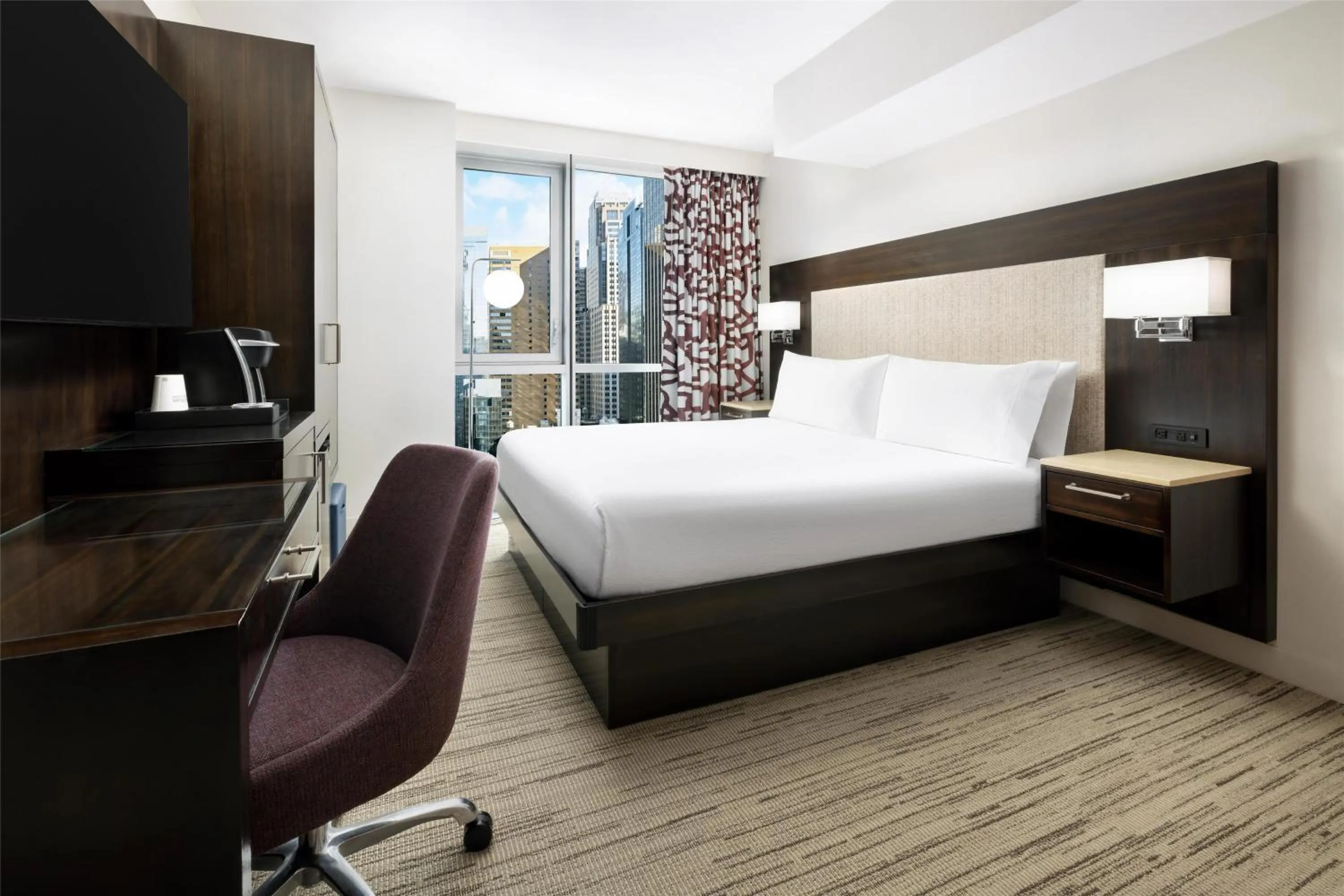 Bed in Hilton Garden Inn New York - Times Square Central