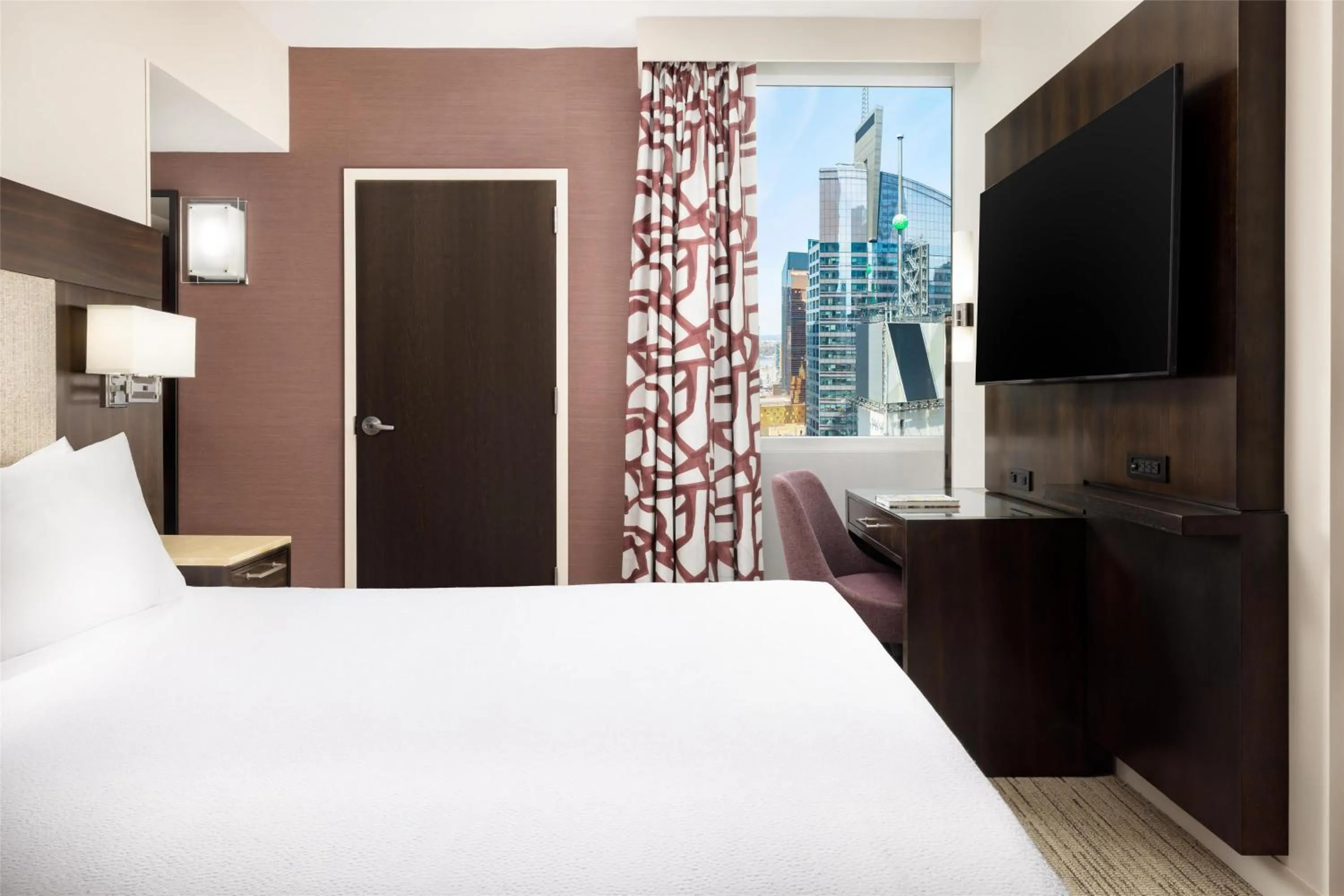 Bed in Hilton Garden Inn New York - Times Square Central