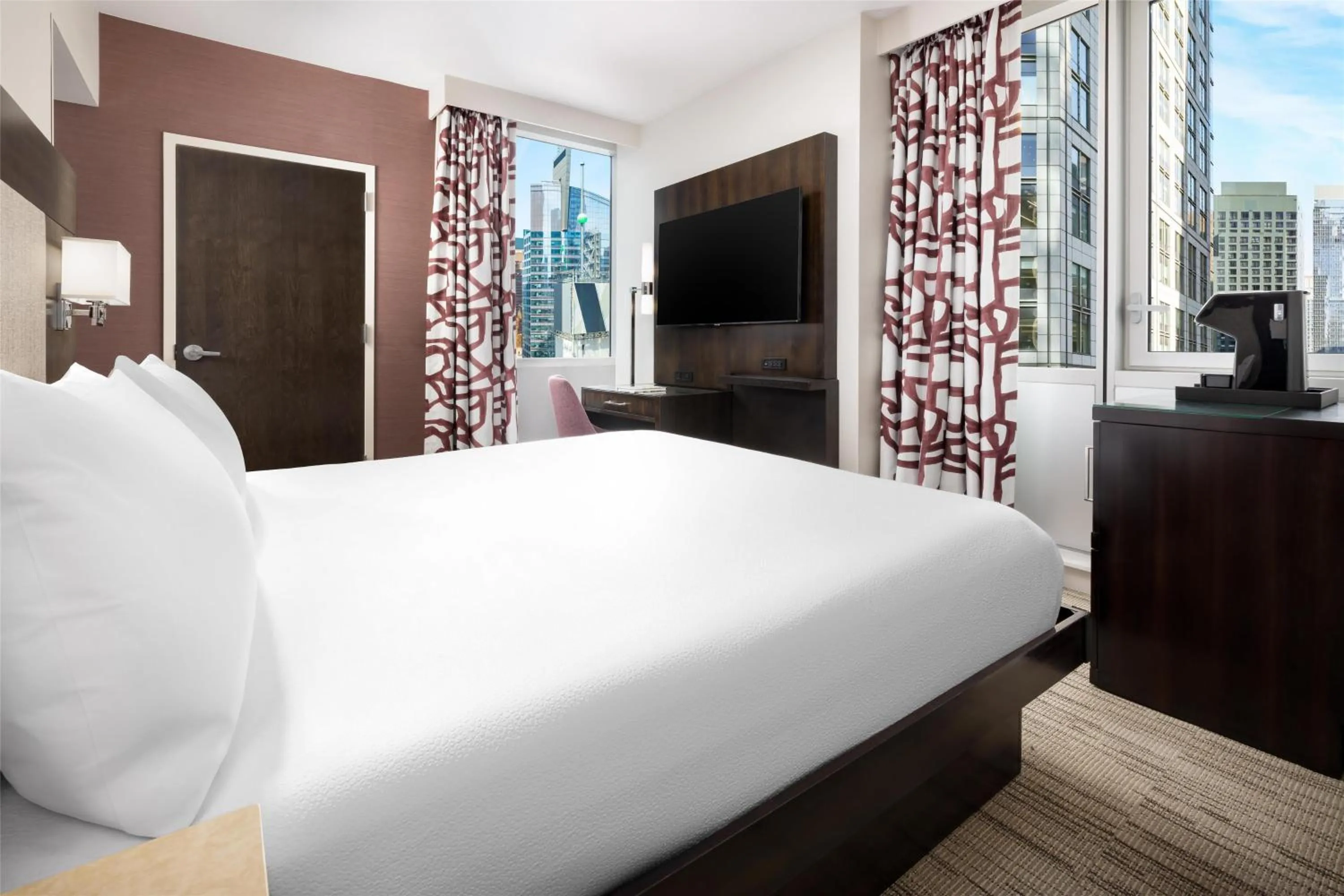 Bed in Hilton Garden Inn New York - Times Square Central