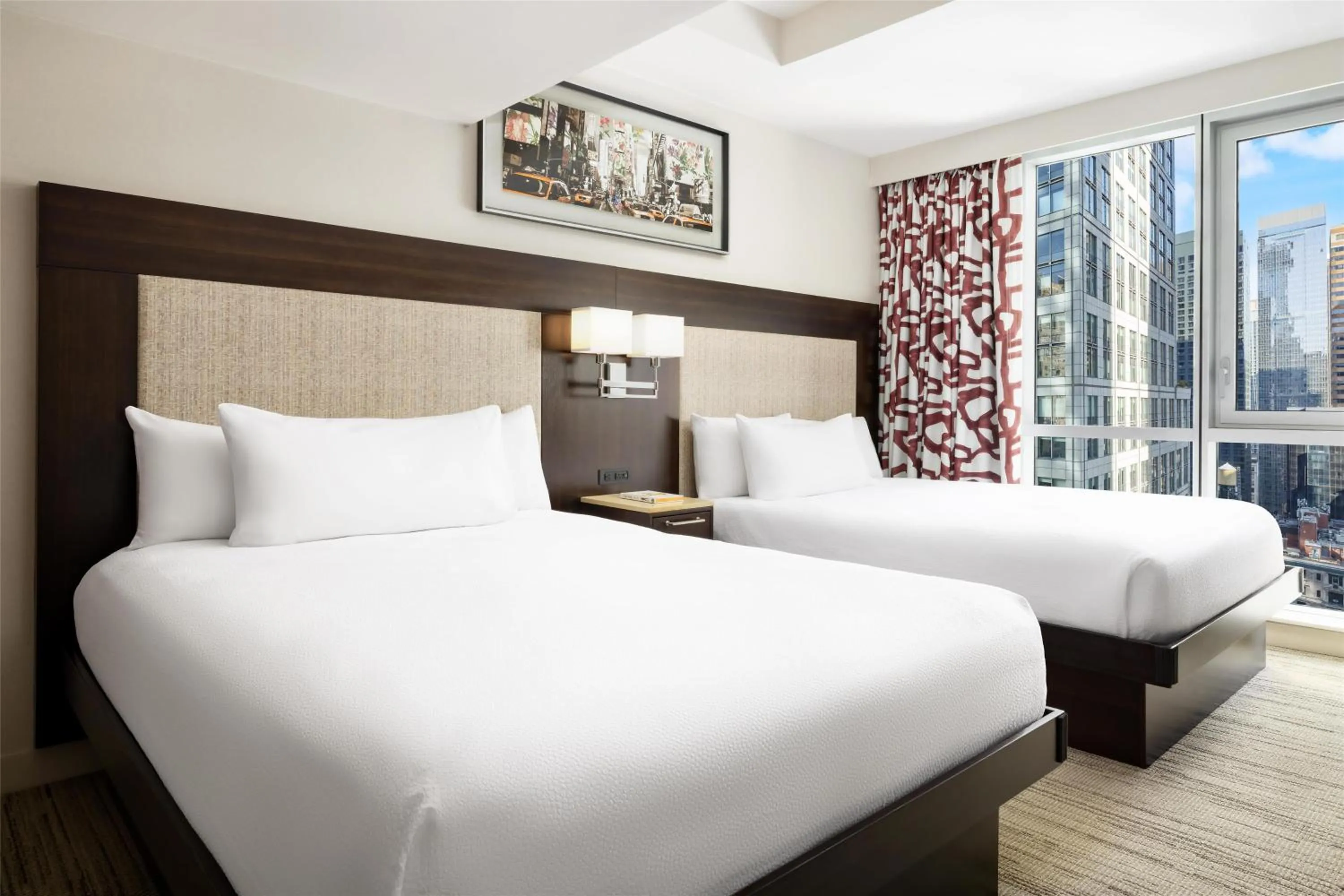 Bed in Hilton Garden Inn New York - Times Square Central
