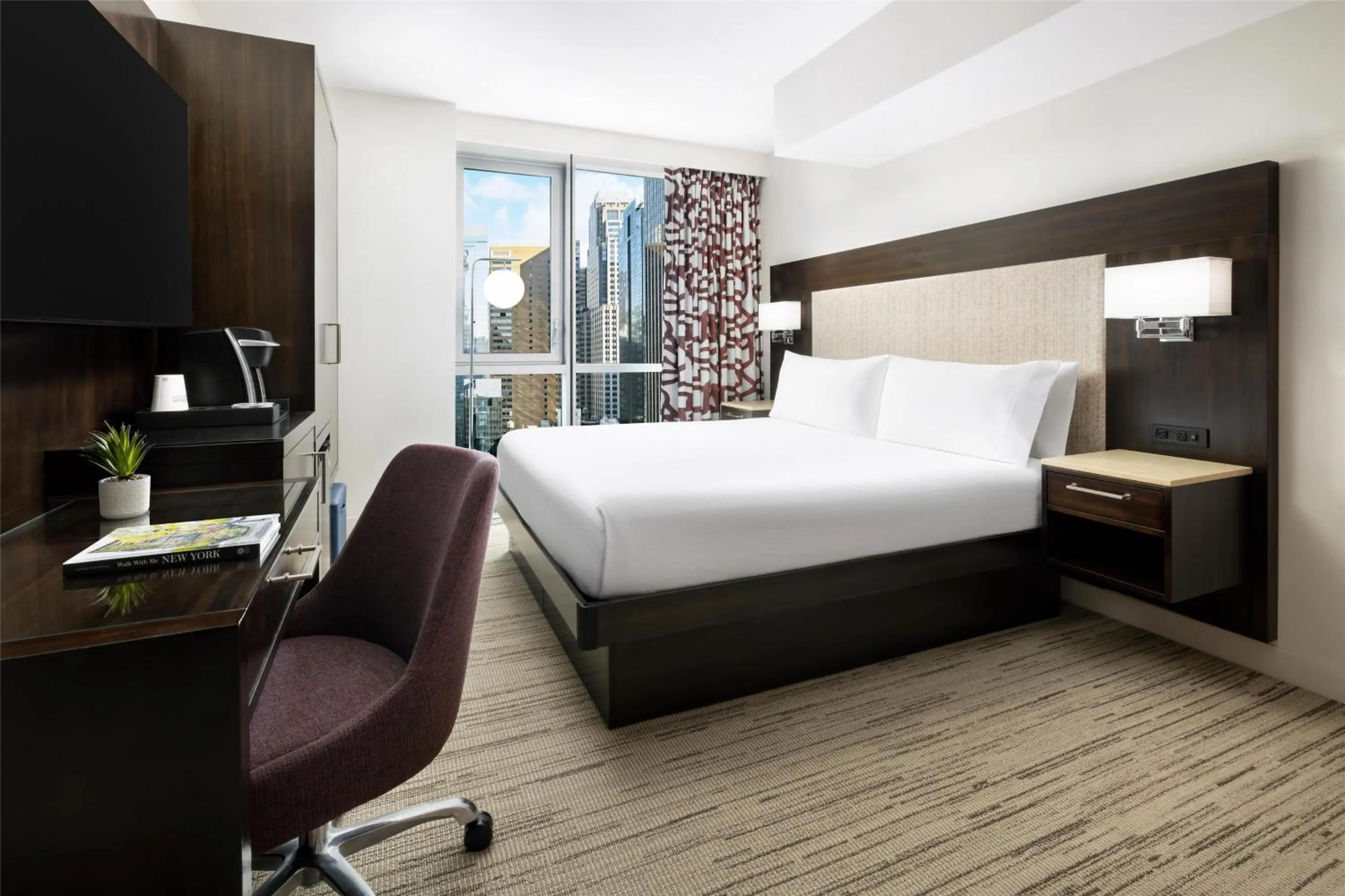Bed in Hilton Garden Inn New York - Times Square Central