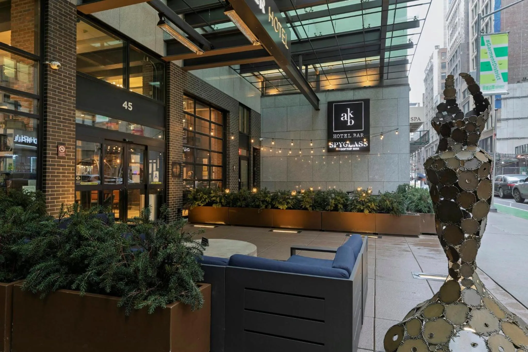 Balcony/Terrace in Archer Hotel New York