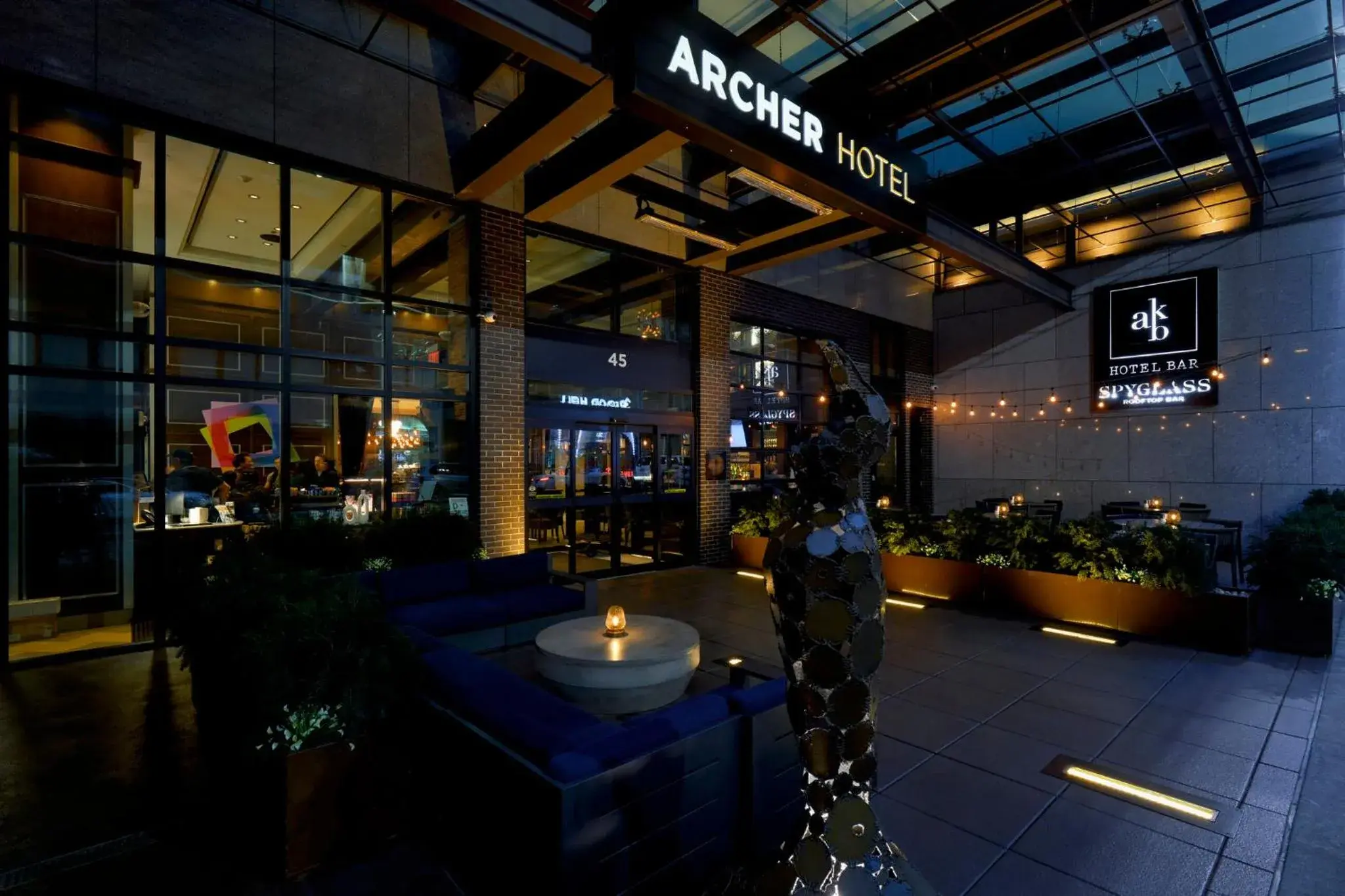 Property building in Archer Hotel New York Property building in Archer Hotel New York