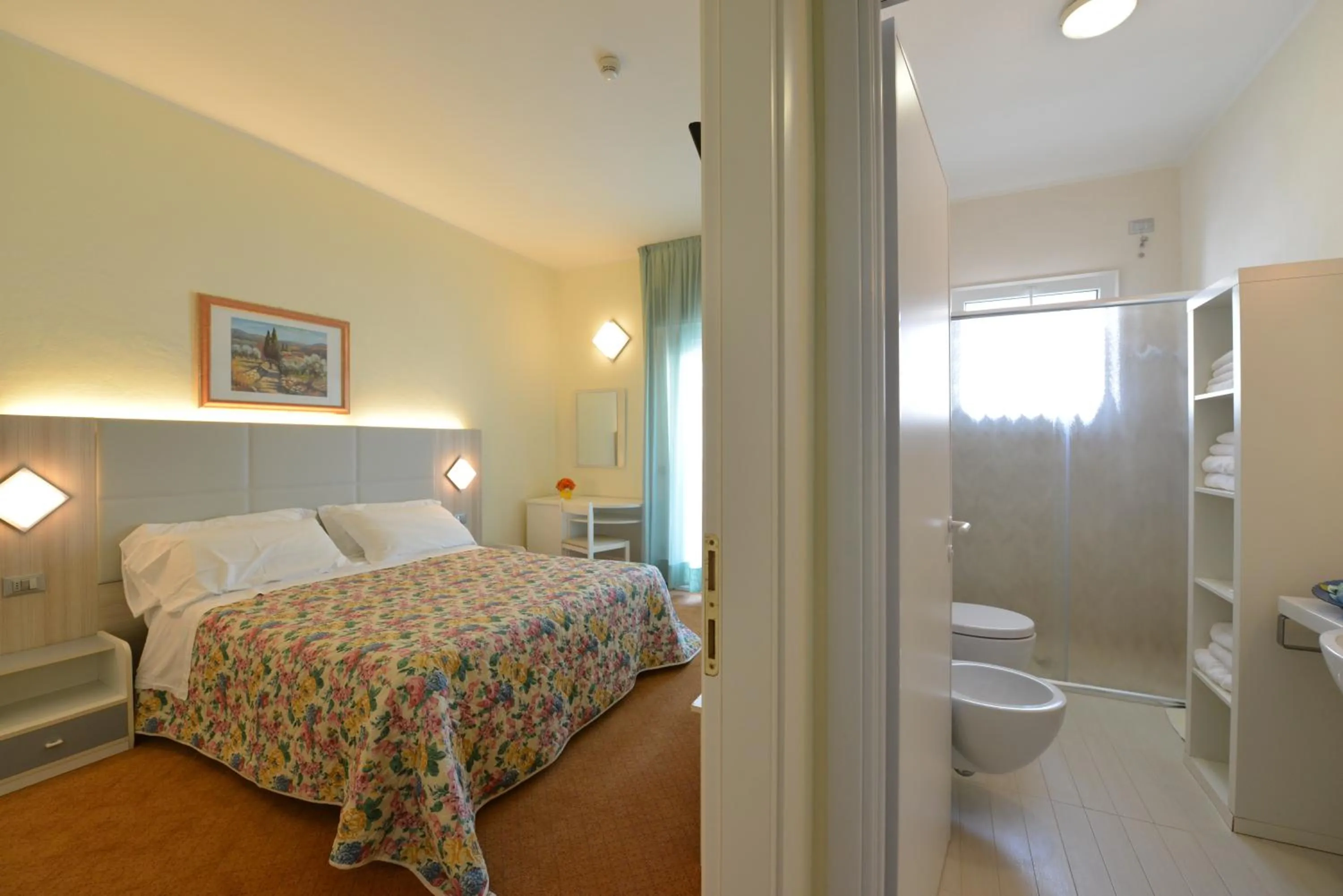 Decorative detail, Bed in Hotel Doge