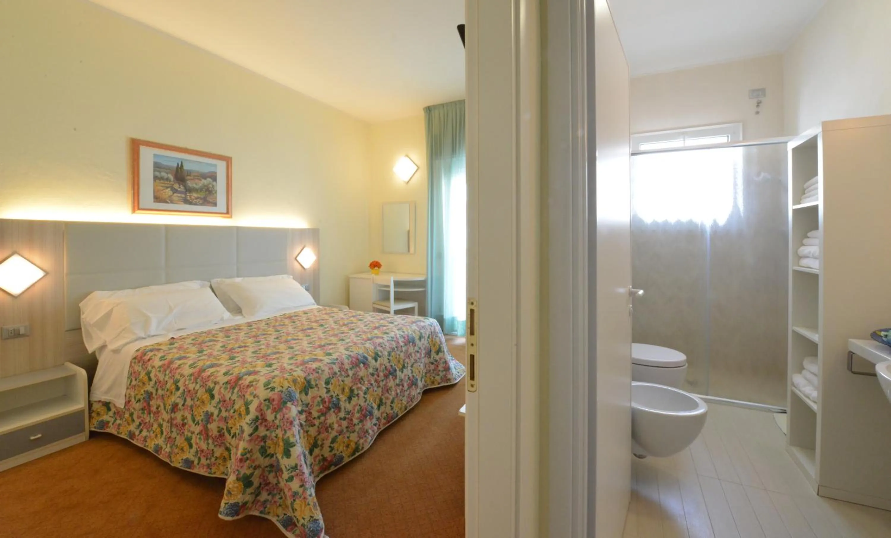 Decorative detail, Bed in Hotel Doge