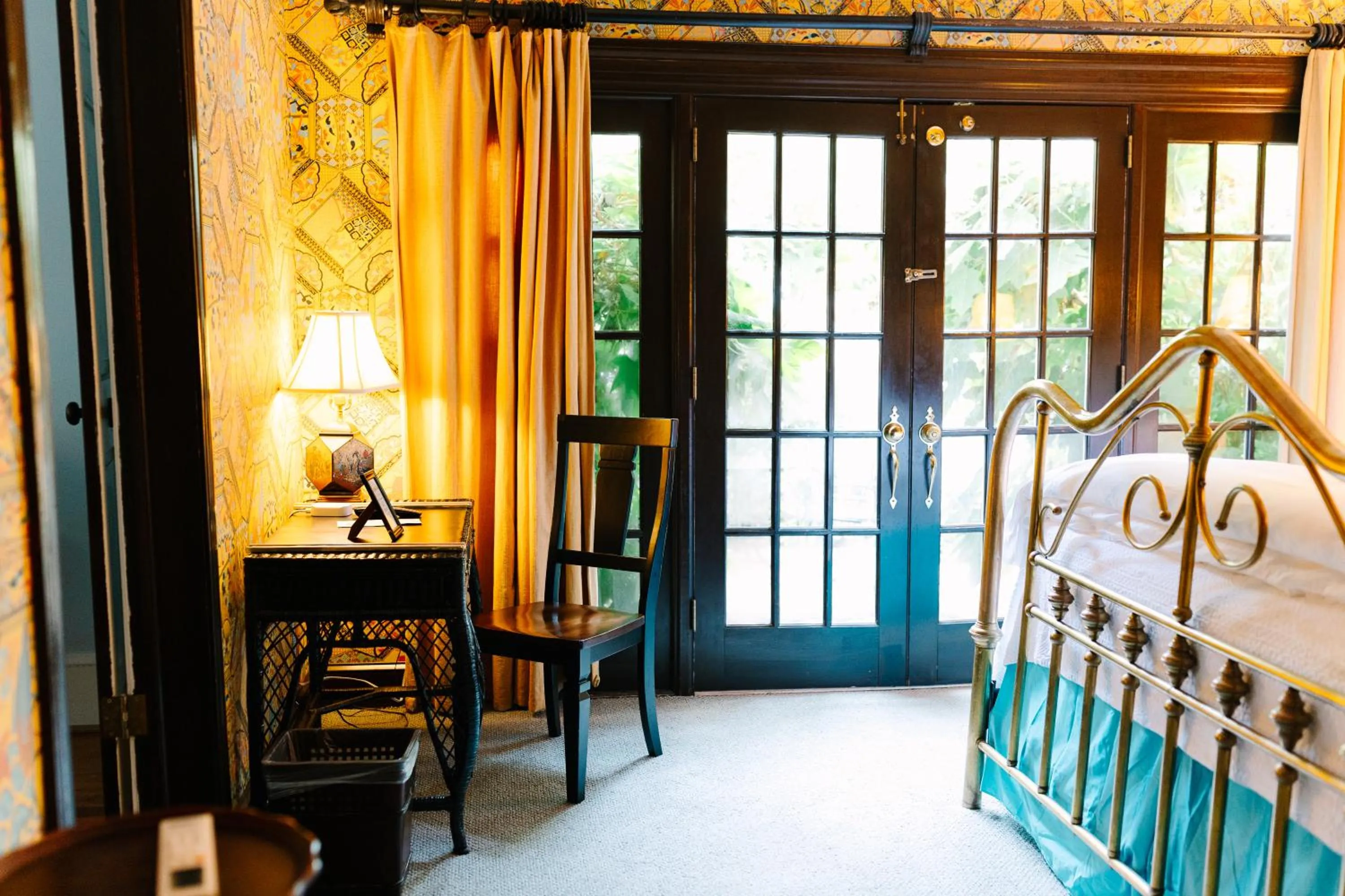 Bed in The Morehead Inn