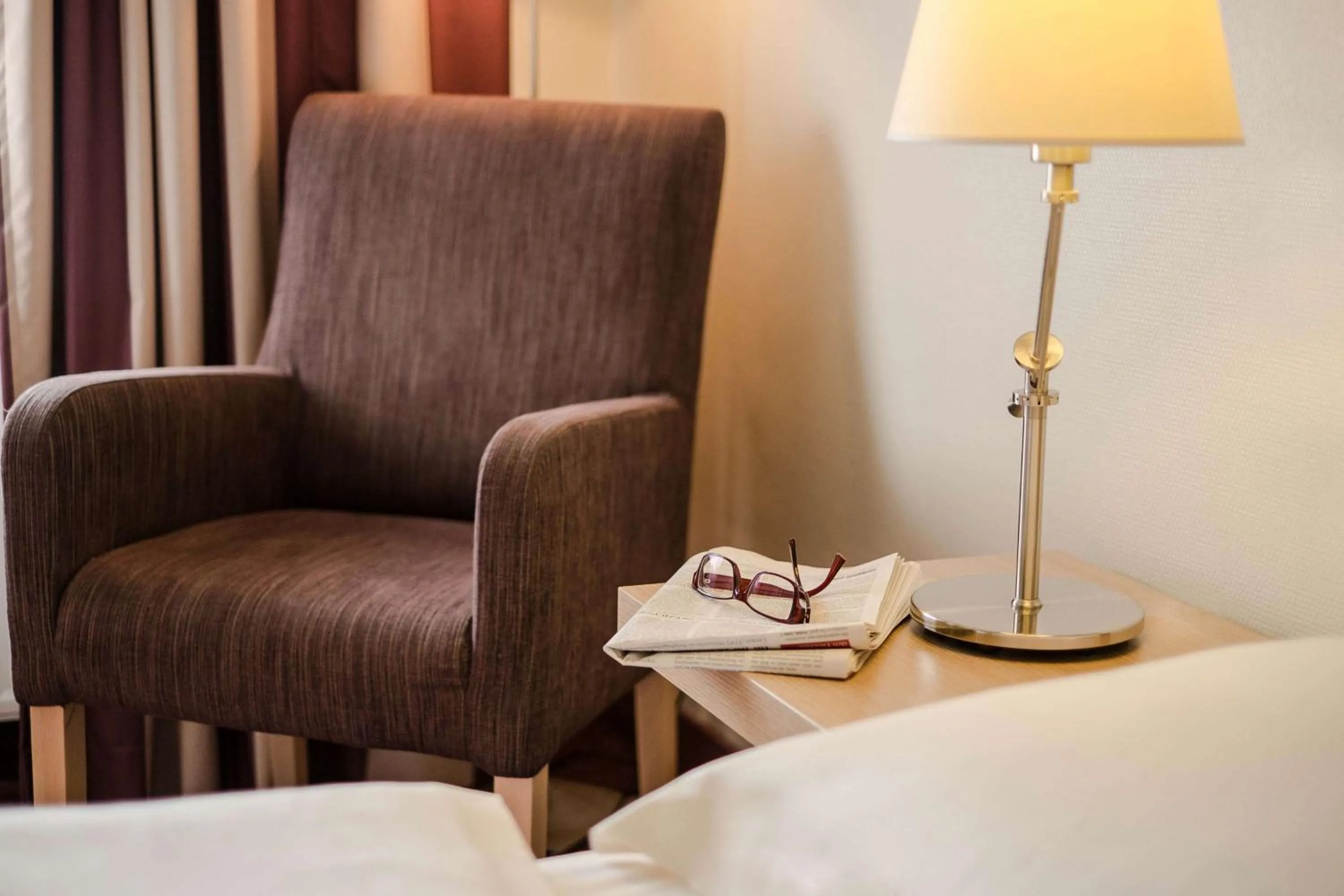 Bedroom, Bed in Best Western Hotel Hamburg International