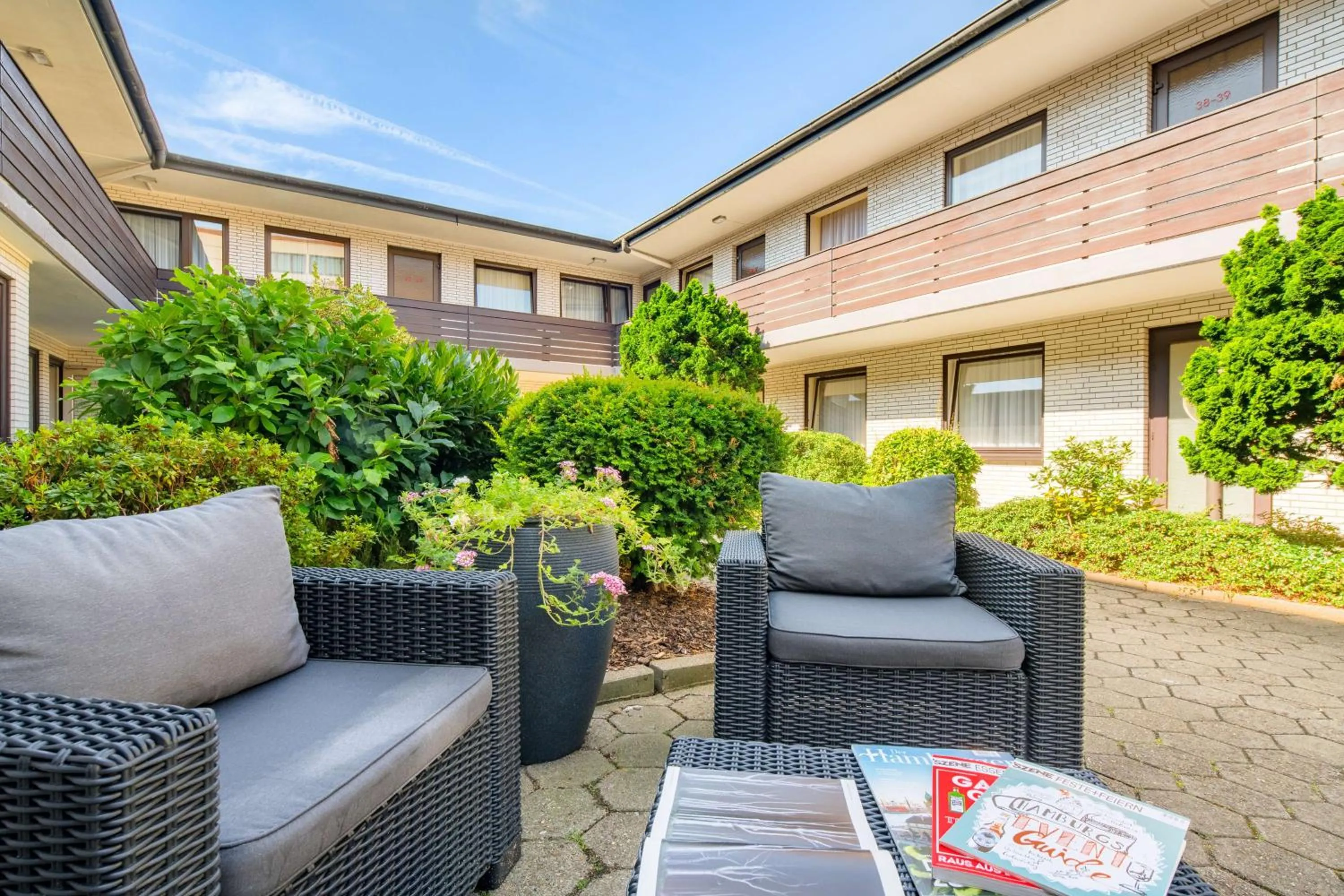 Property building in Best Western Hotel Hamburg International