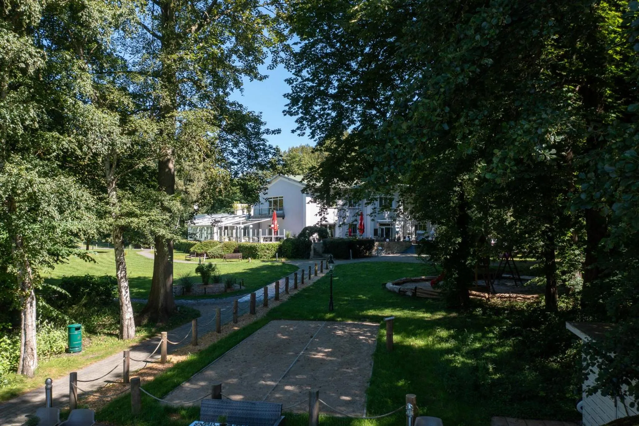 Garden view in Seehotel Frankenhorst - BW Signature Collection