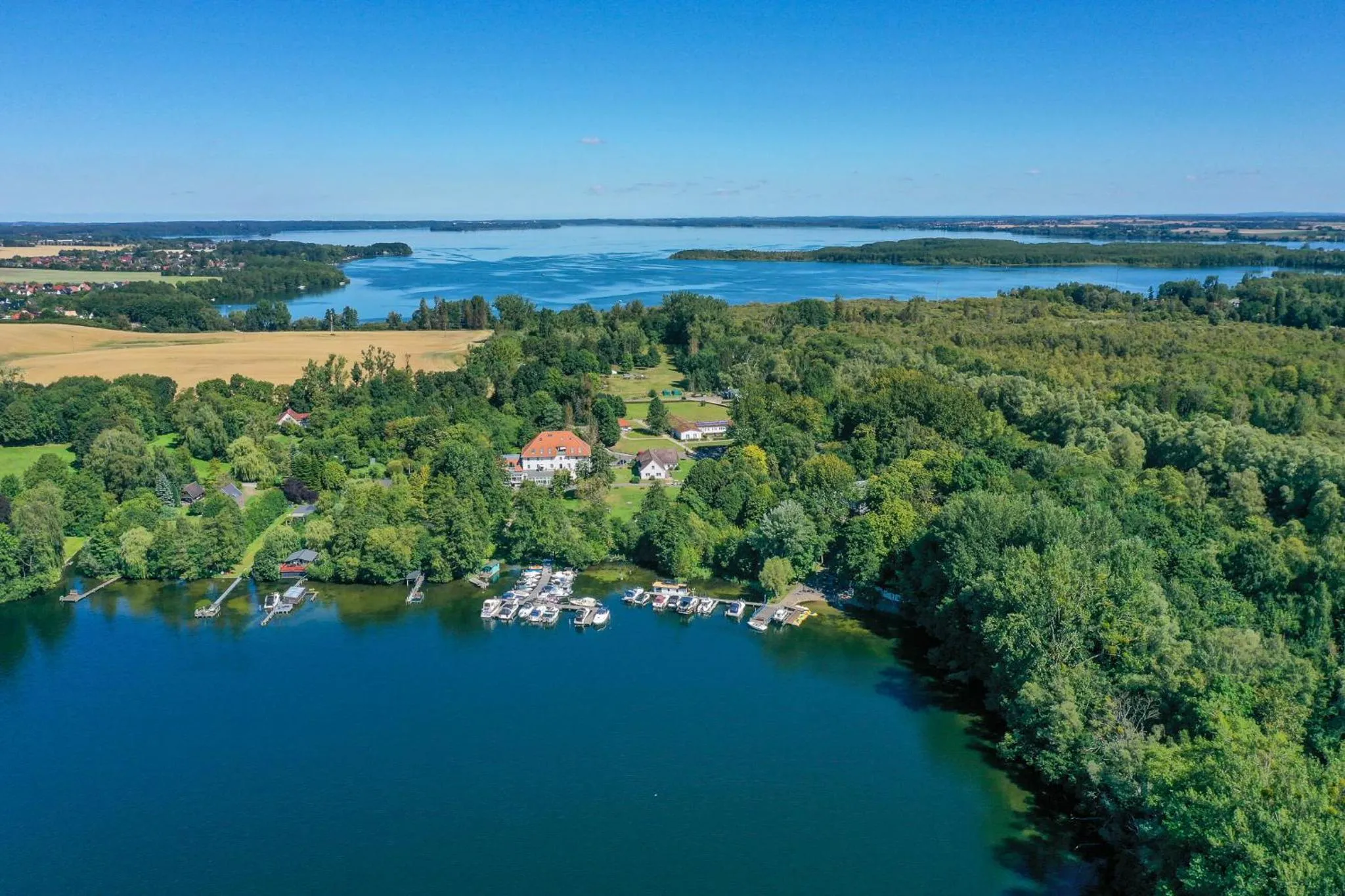 Bird's eye view in Seehotel Frankenhorst - BW Signature Collection