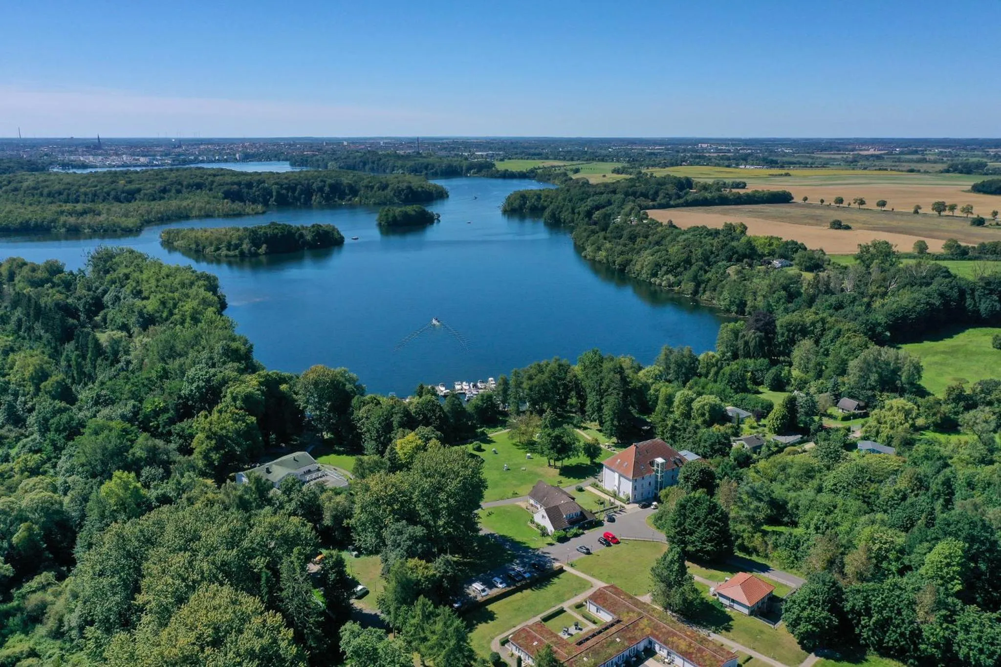 Bird's eye view in Seehotel Frankenhorst - BW Signature Collection