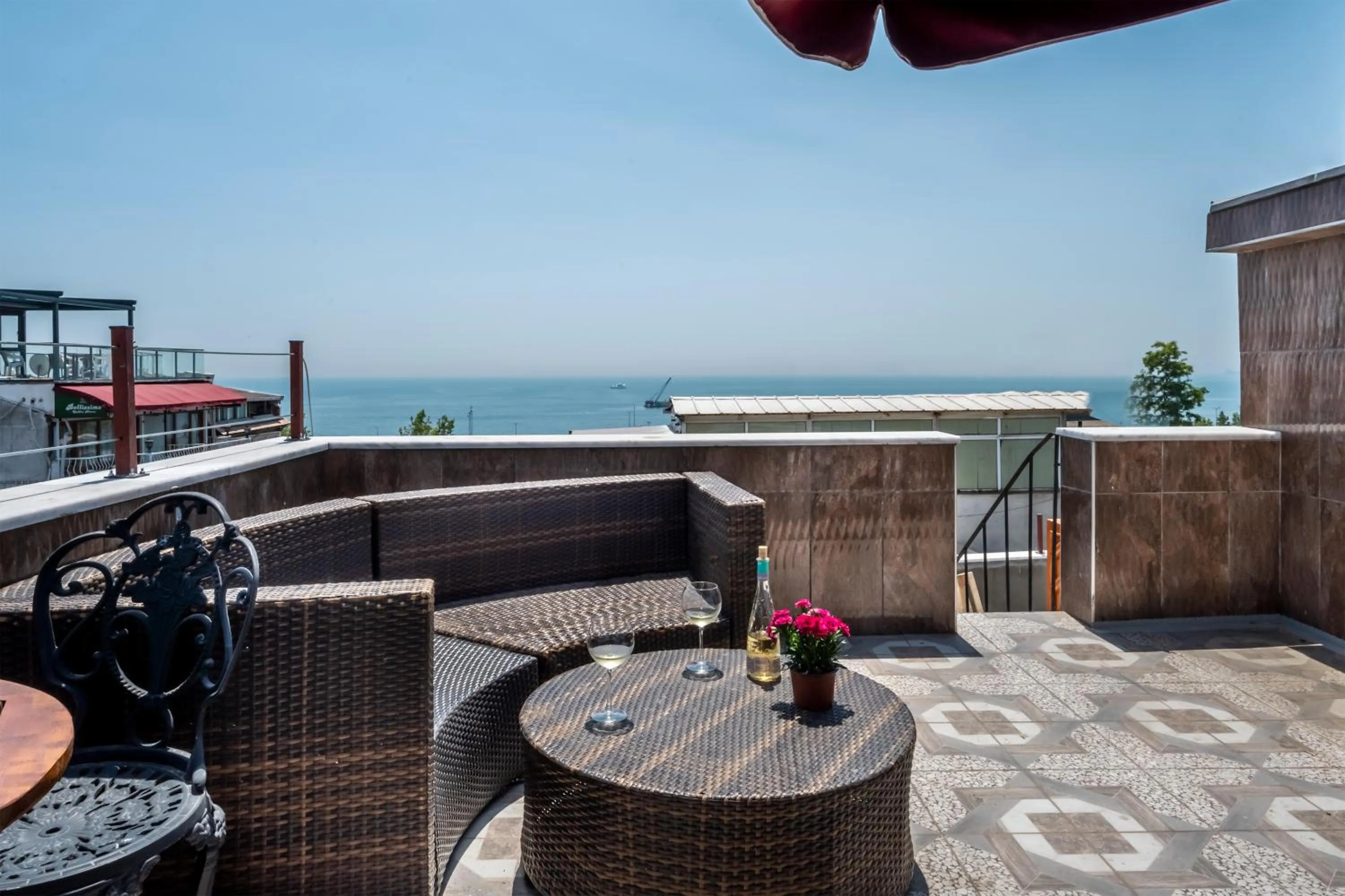 Sea view in Rose Bouquets Hotel