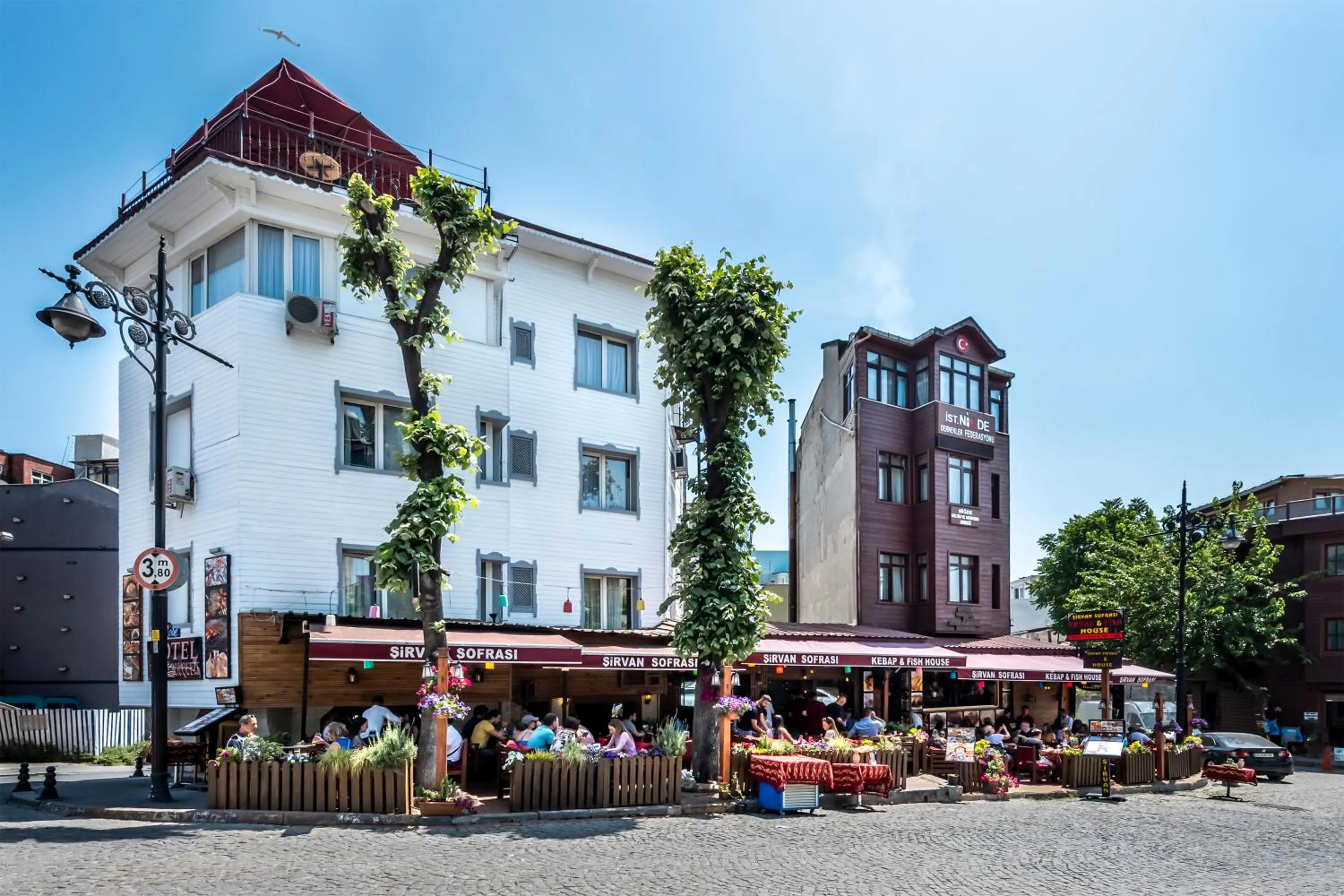 Property building in Rose Bouquets Hotel