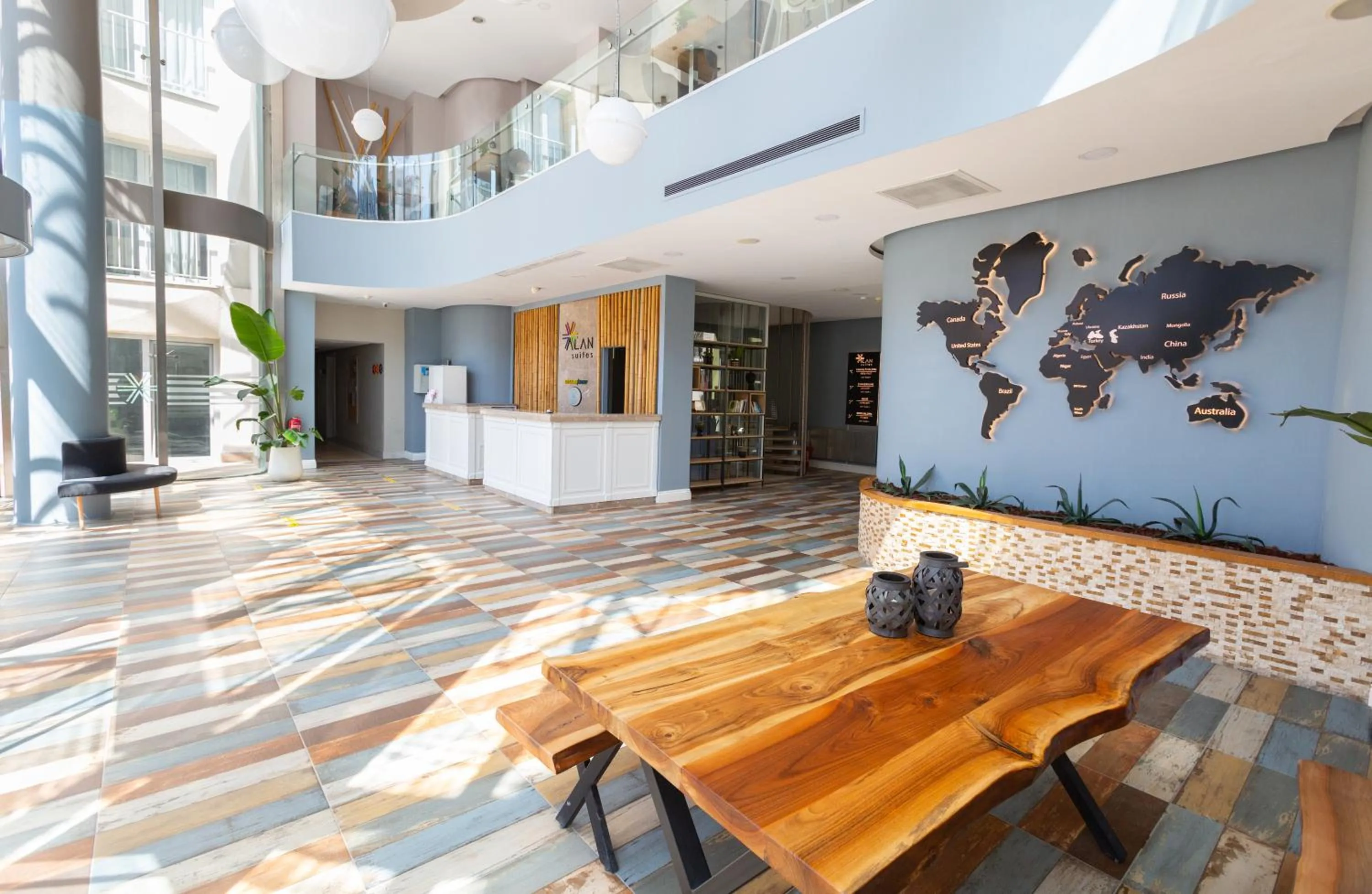 Lobby or reception in Alan Suites