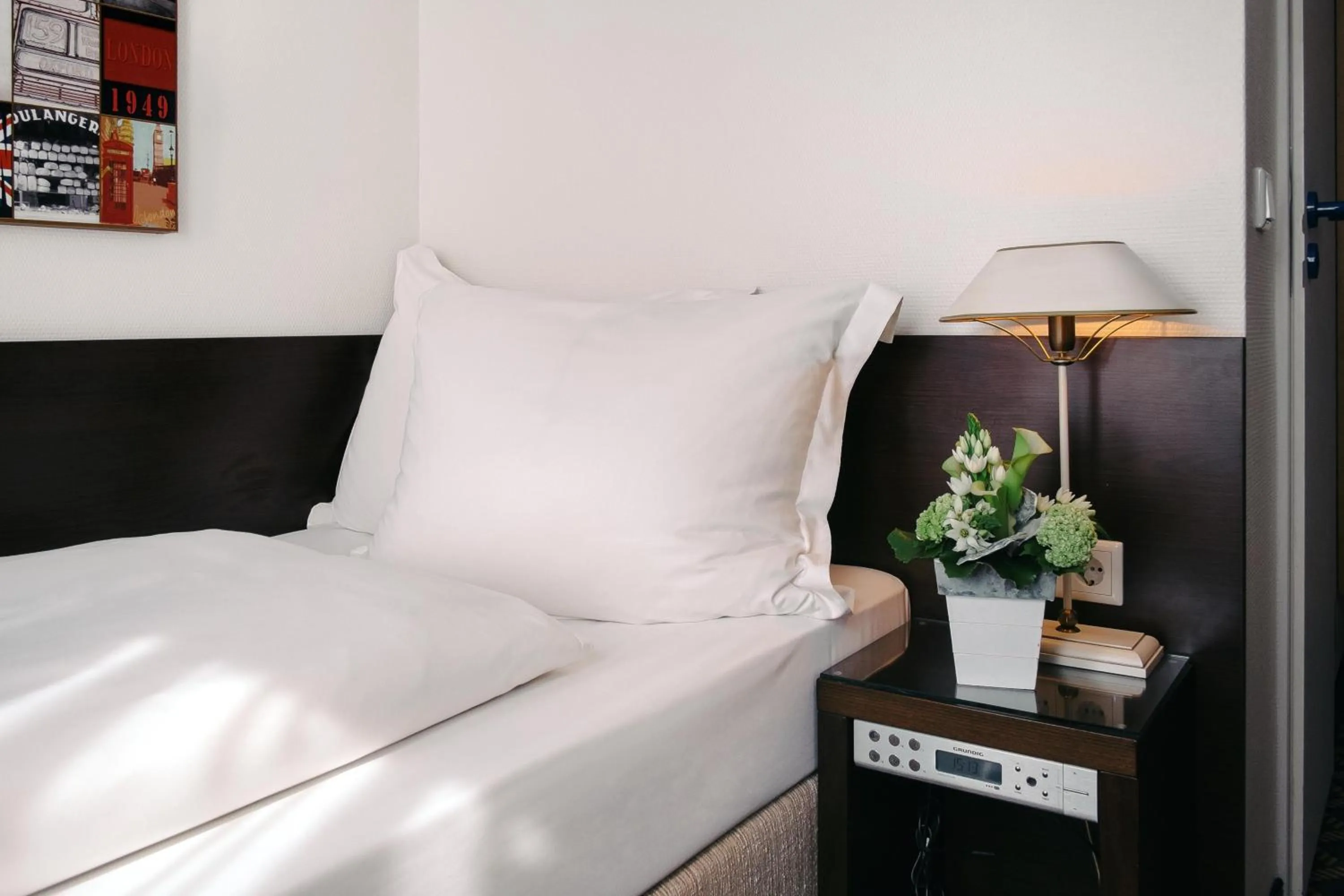 Bed in Hotel Stella Maris