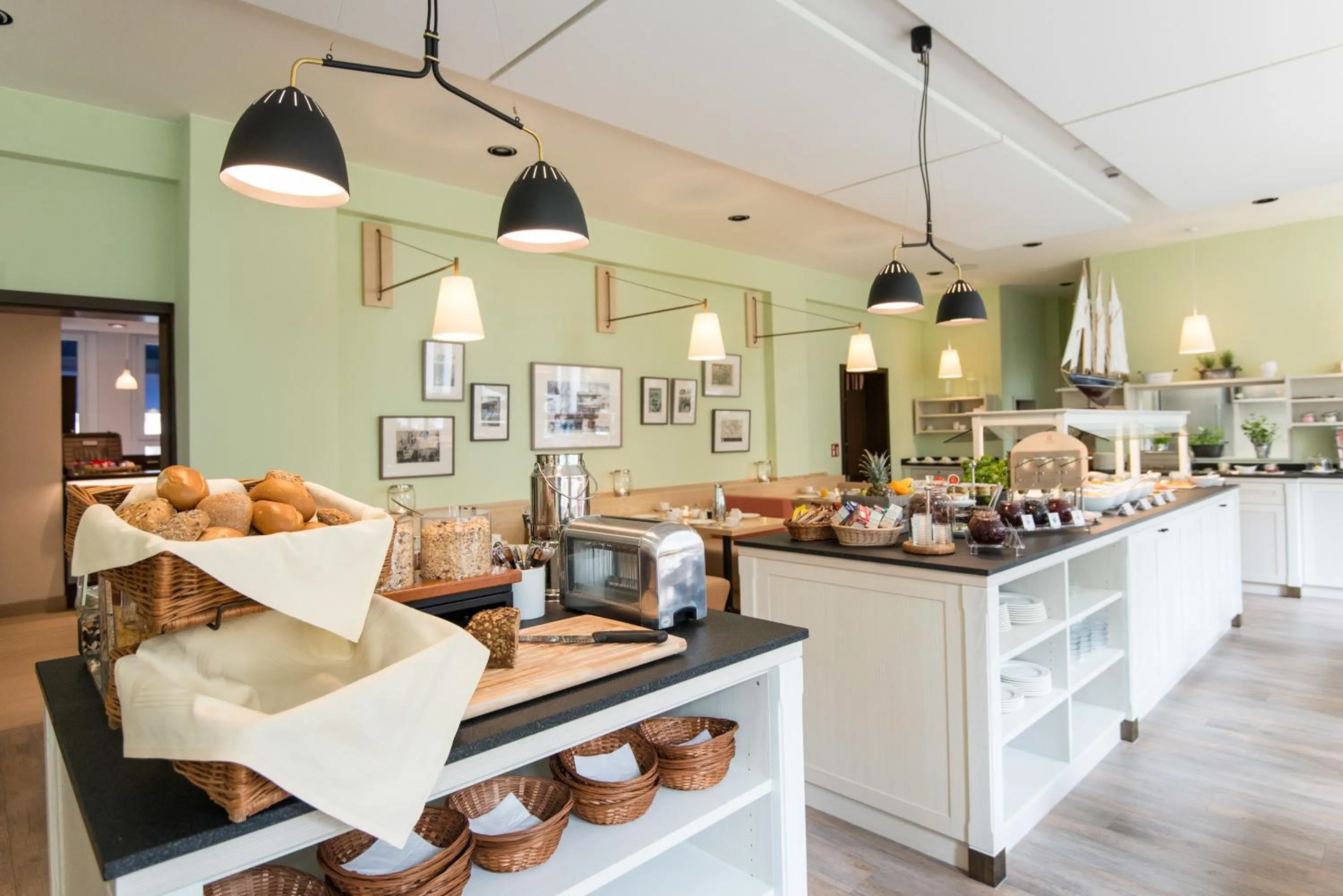 Buffet breakfast in Hotel Stella Maris