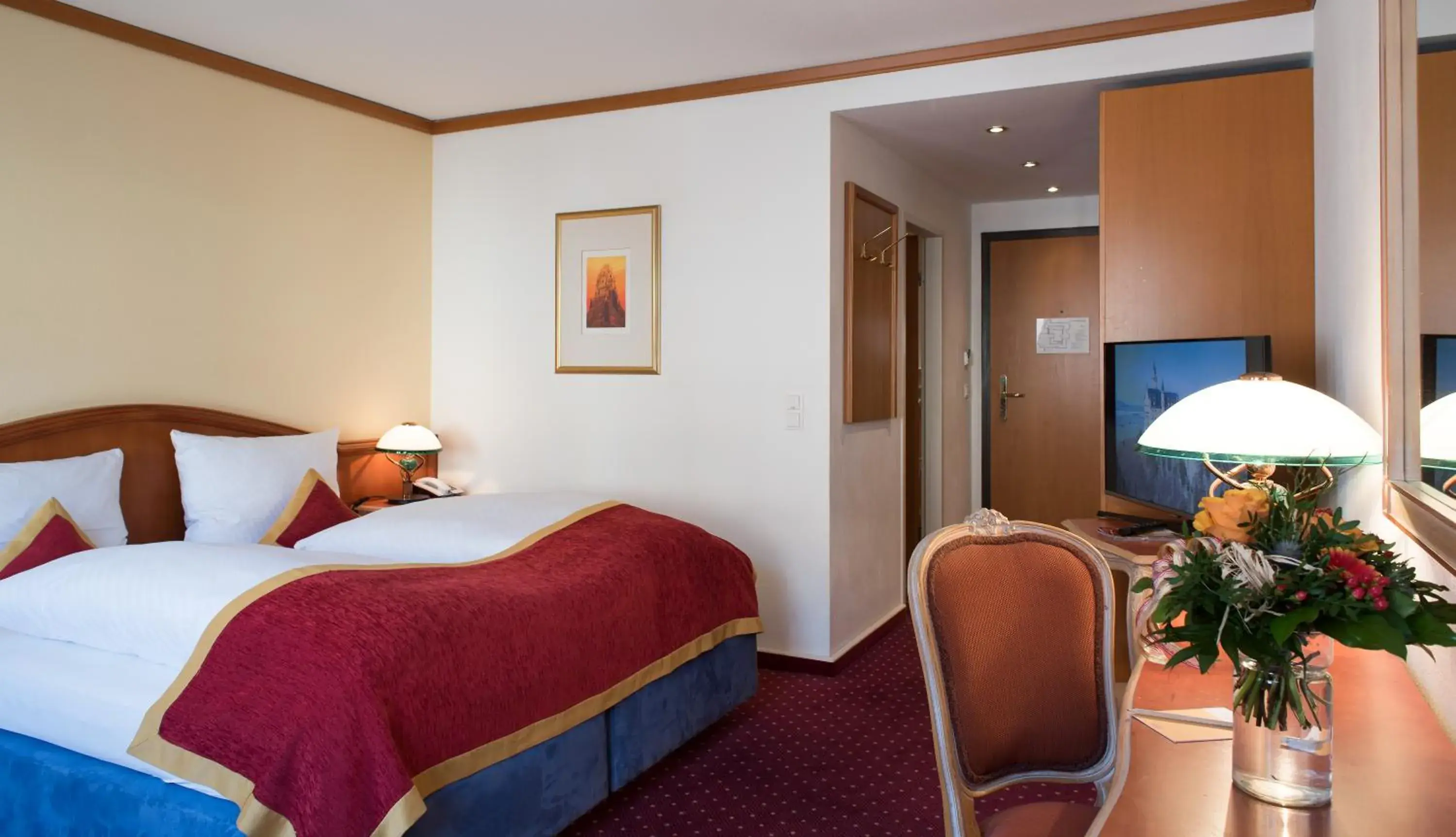 Bed in Luitpoldpark-Hotel Bed in Luitpoldpark-Hotel
