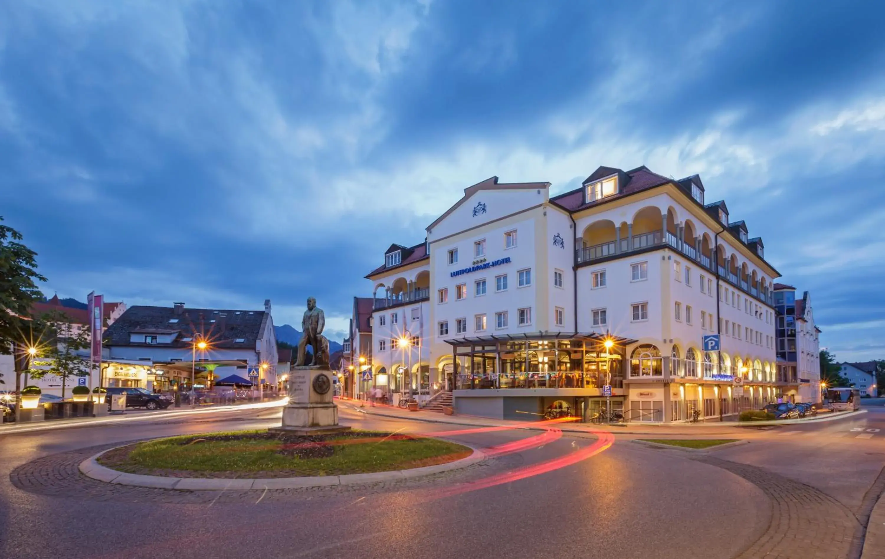 Property building in Luitpoldpark-Hotel Property building in Luitpoldpark-Hotel