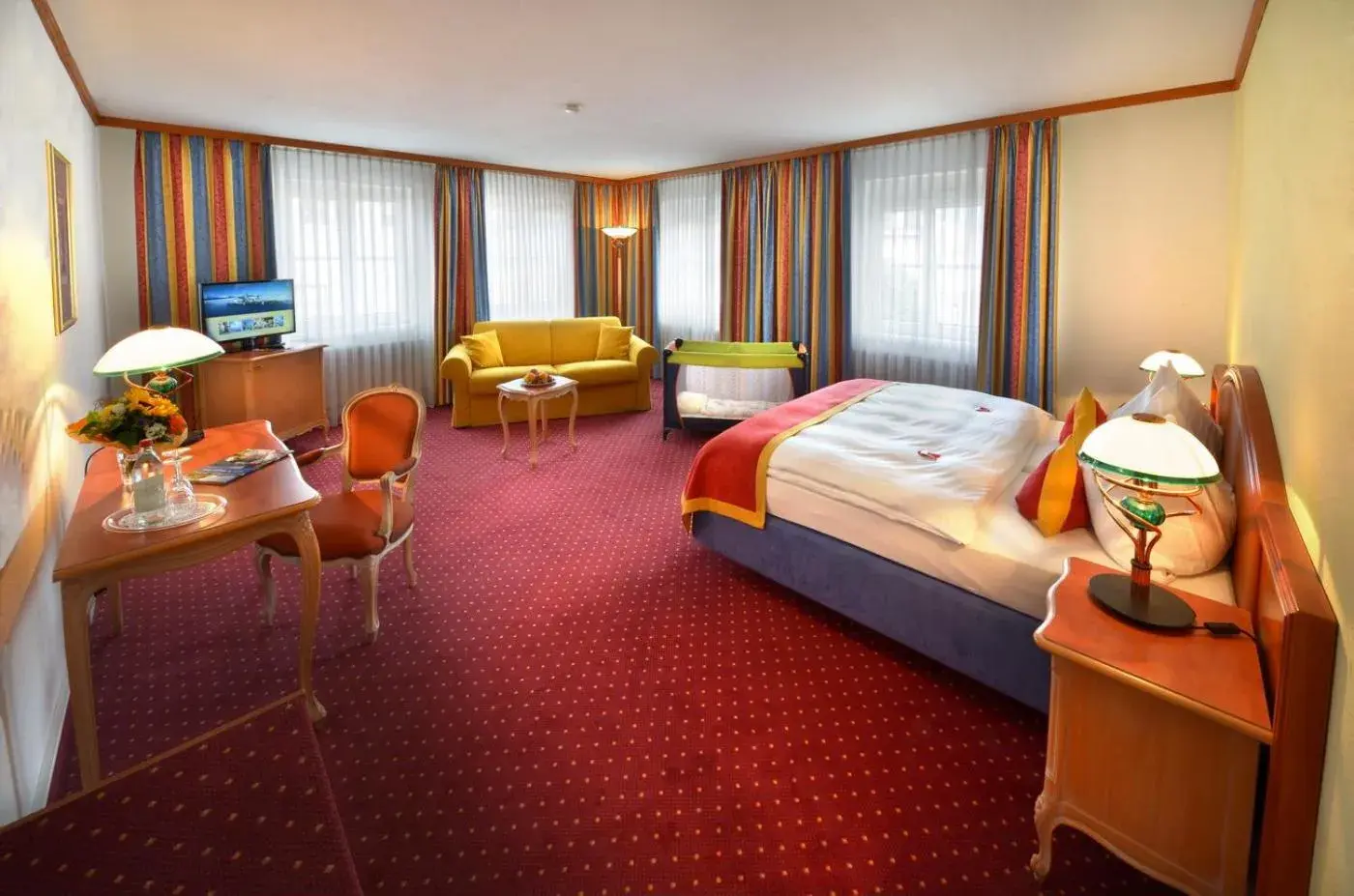 Bed in Luitpoldpark-Hotel Bed in Luitpoldpark-Hotel