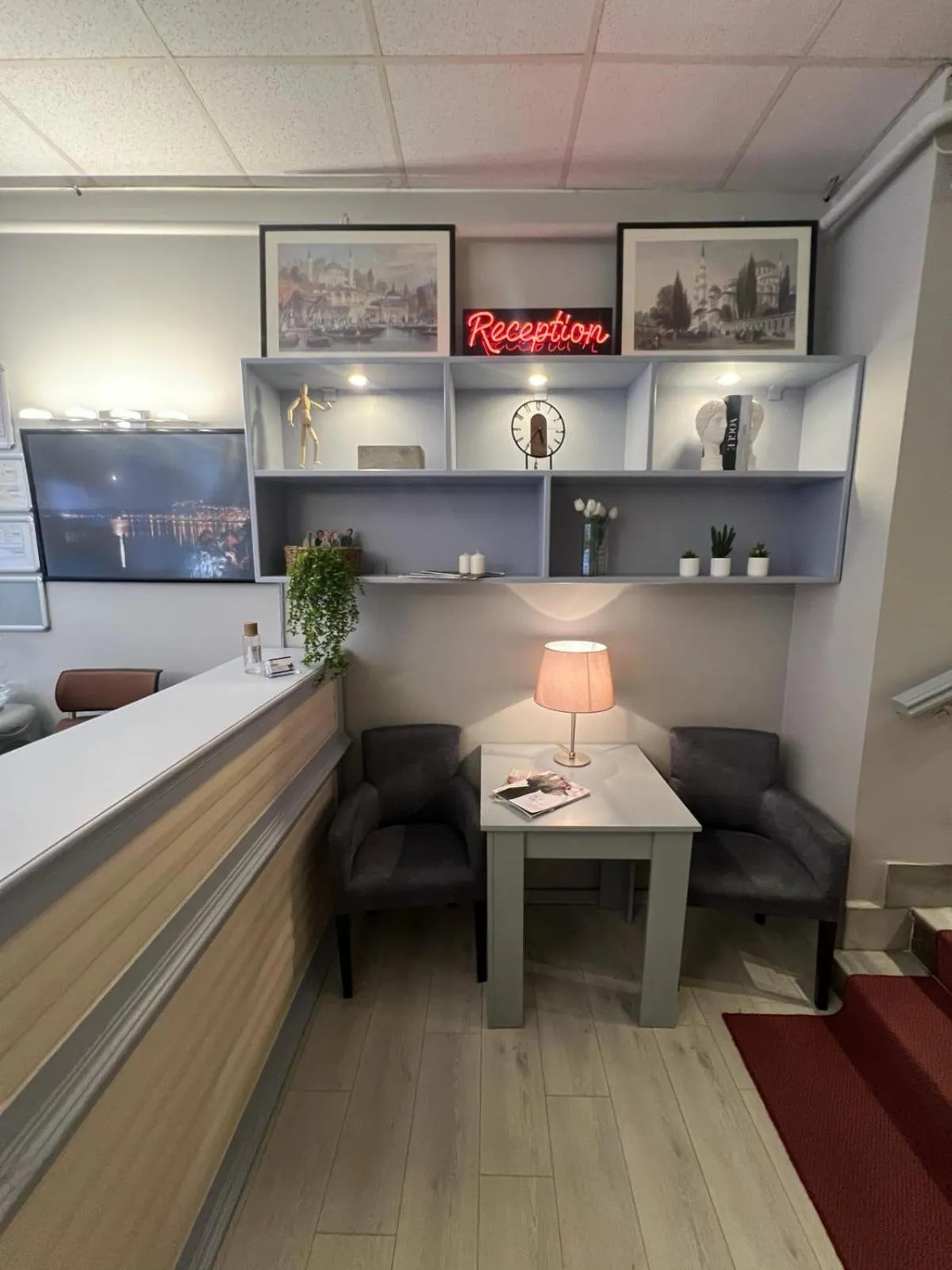 Lobby or reception in Hotel Ipekyolu