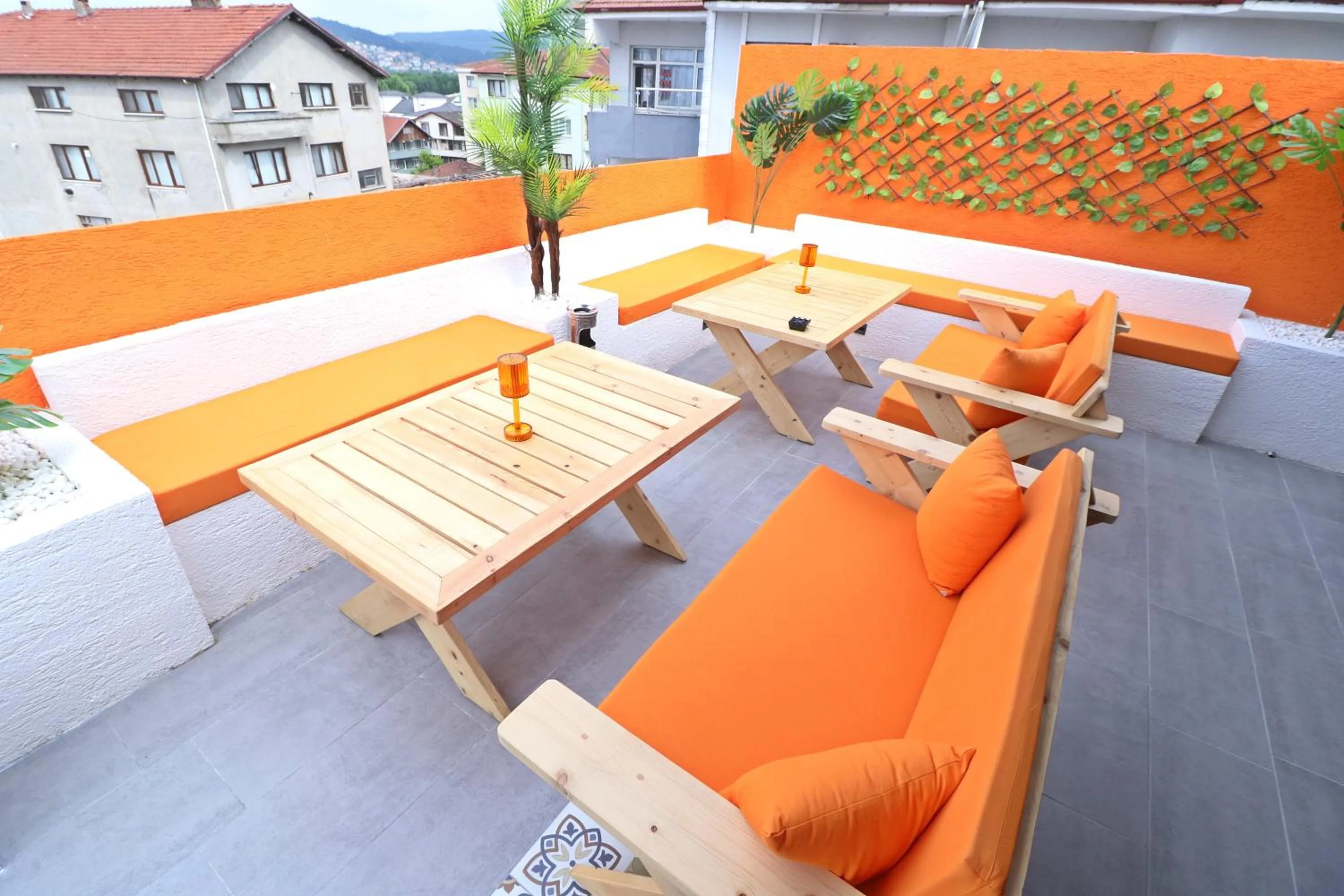 Patio in Hotel Ipekyolu