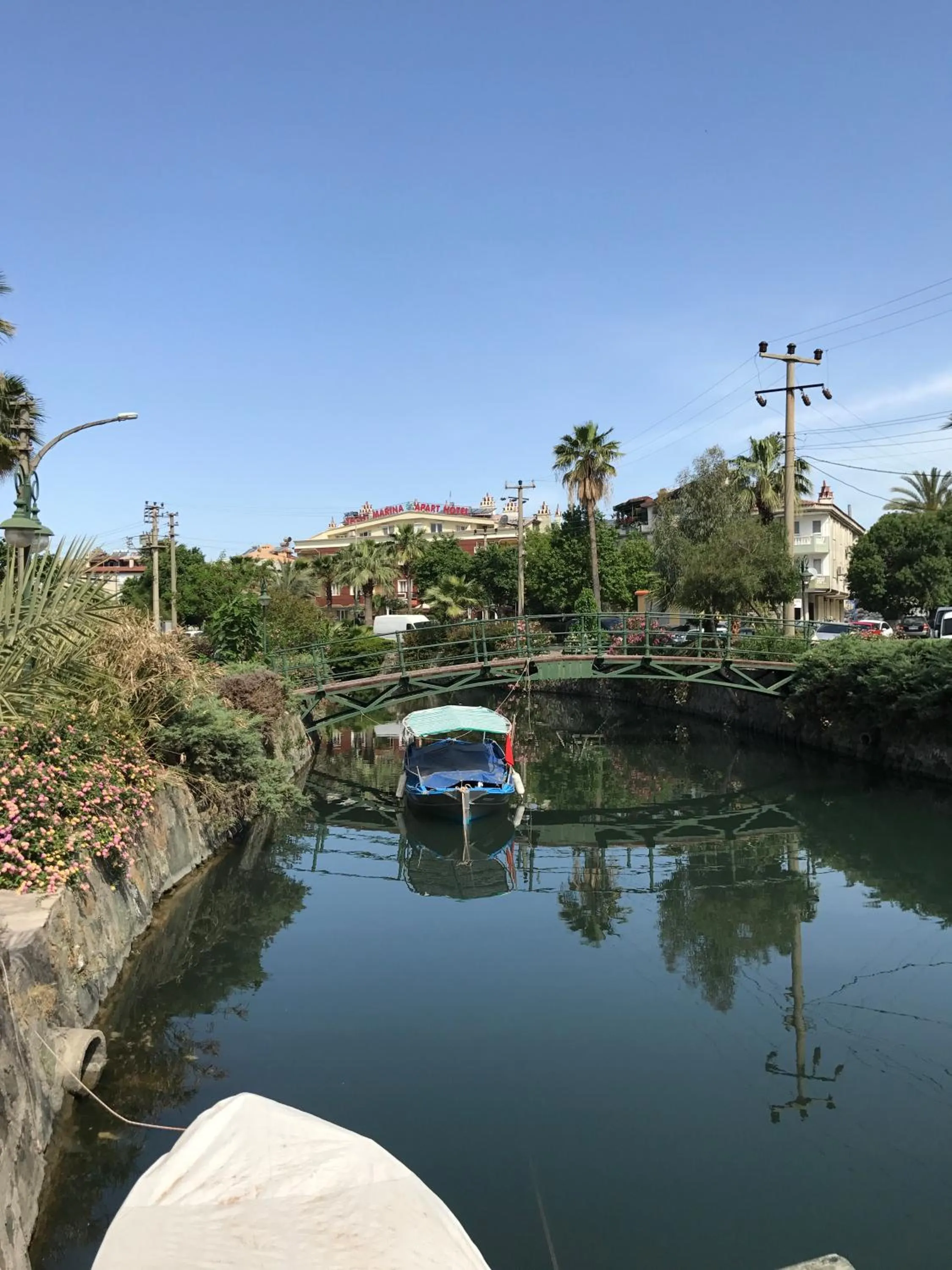 Bird's eye view in Blue Yacht Marina Apart Hotel