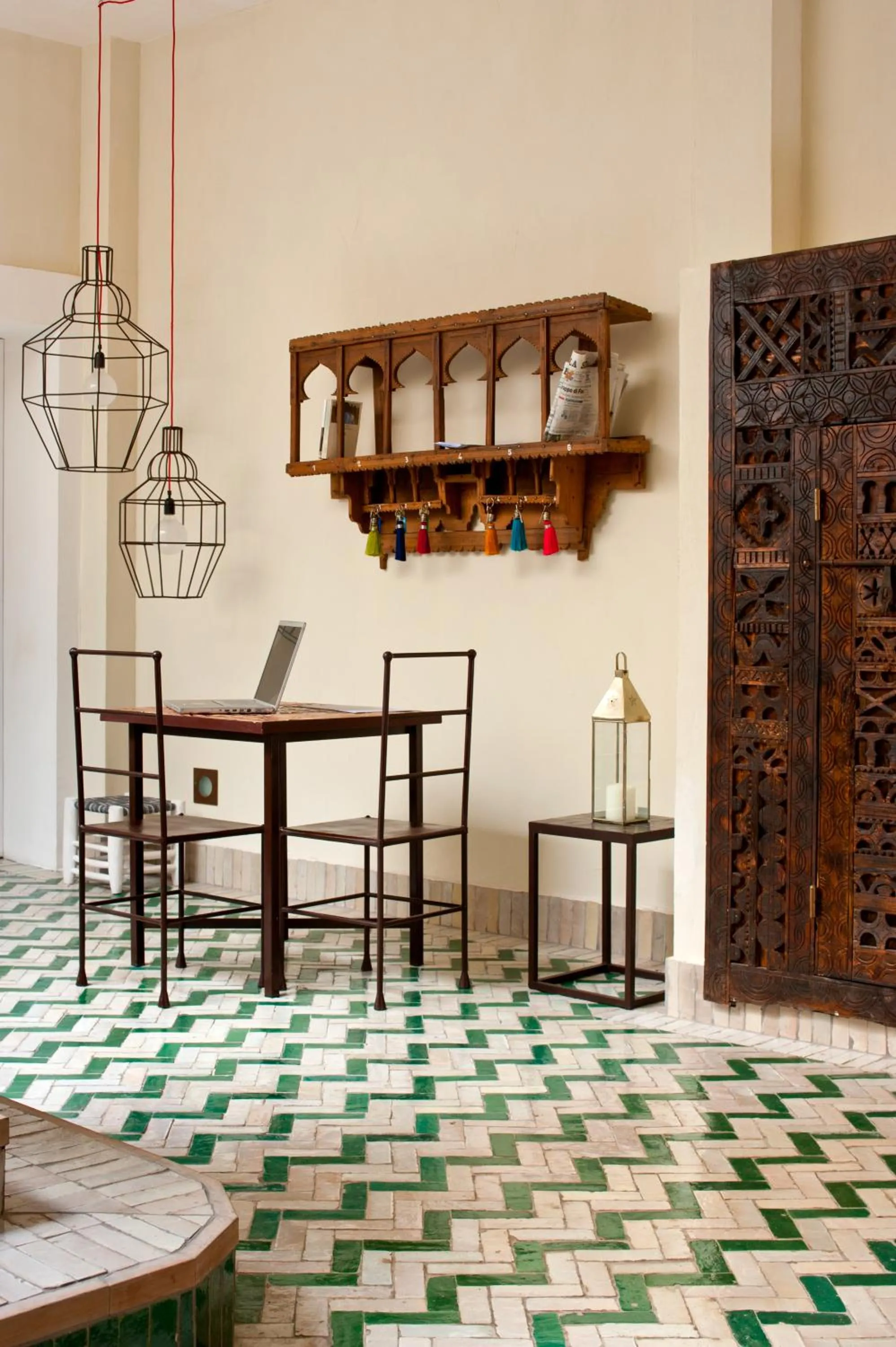 Lobby or reception in La Casa Dell'Arancio