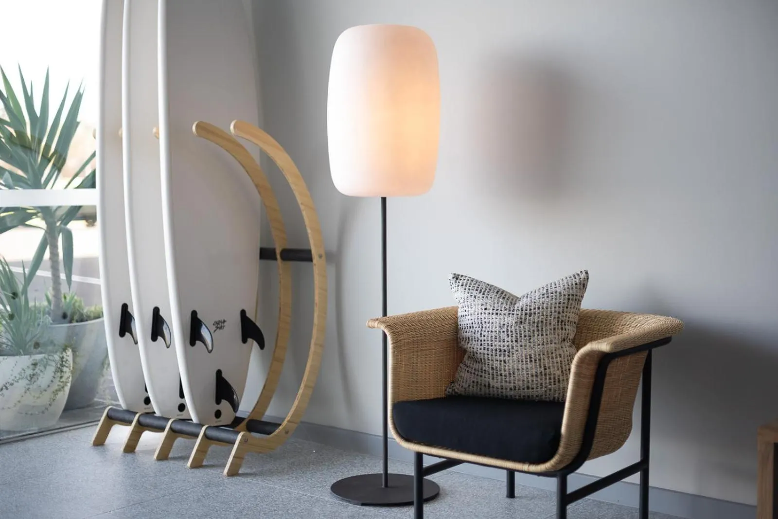 Seating area in Abode Malua Bay