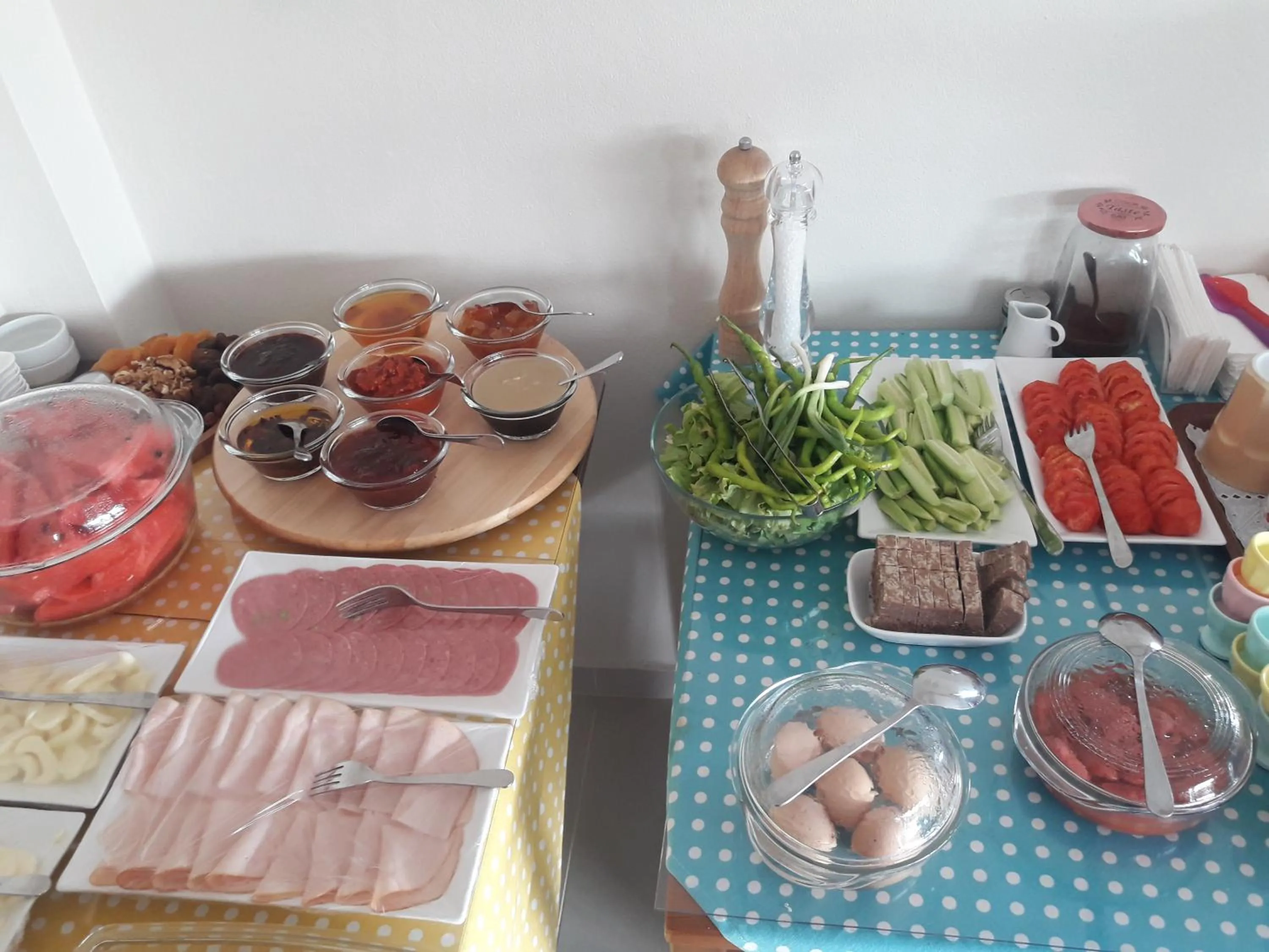 Food close-up in Sapphire Hotel