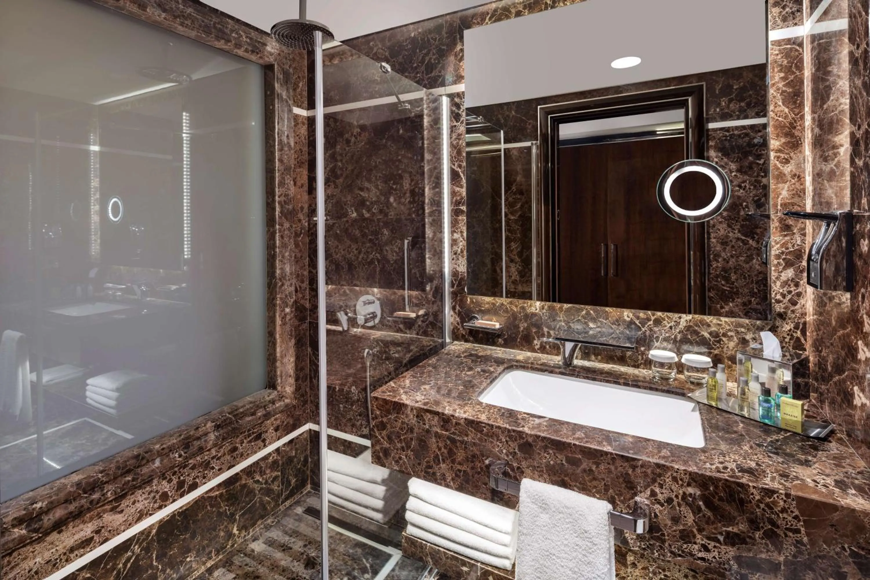 Bathroom in DoubleTree by Hilton Istanbul Gayrettepe