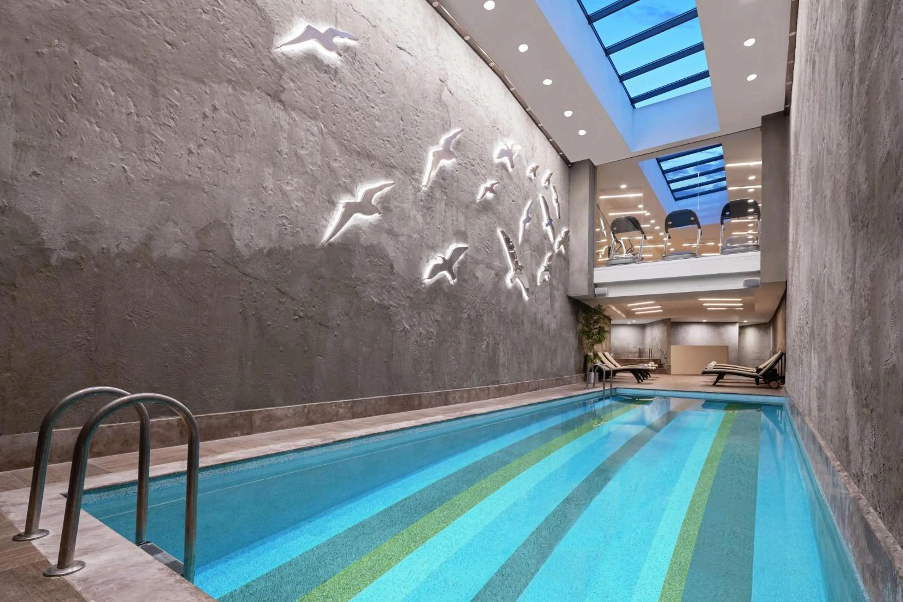 Pool view in DoubleTree by Hilton Istanbul Gayrettepe