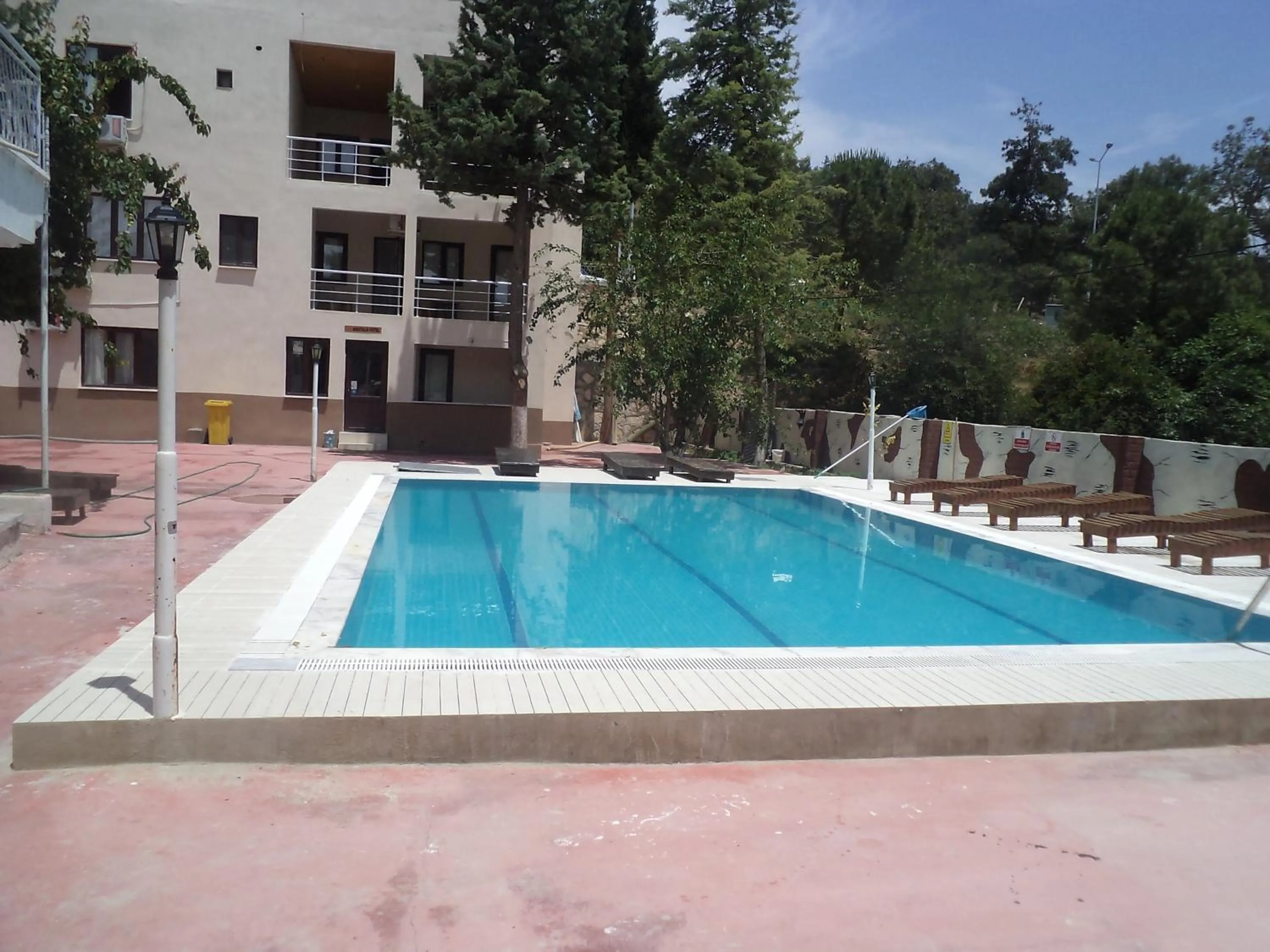 Pool view in Anatolia Hotel