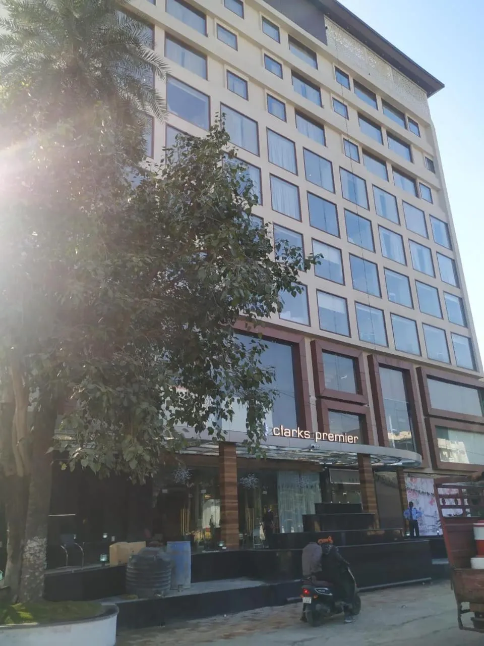 Facade/entrance in Hotel Clarks Premier ,Kota
