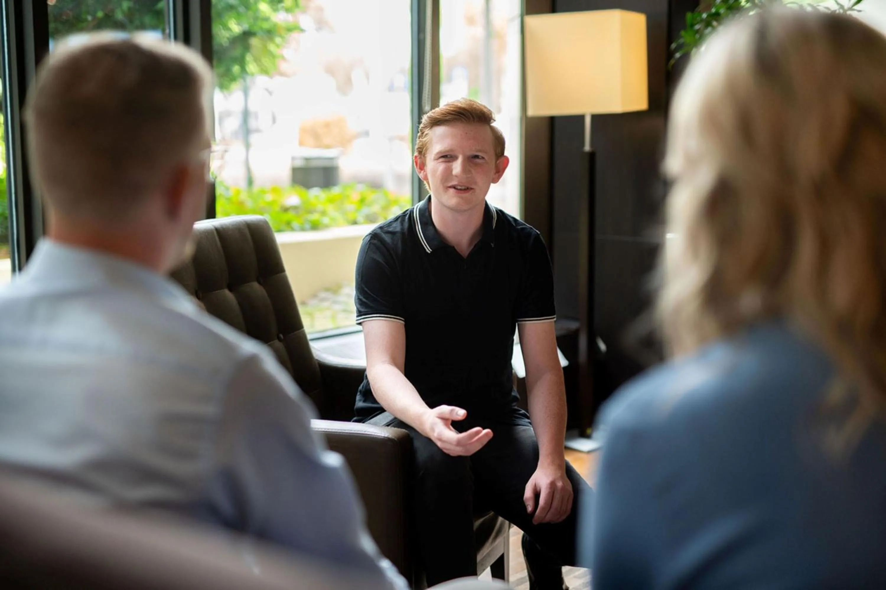 Lobby or reception in Sheraton Essen Hotel
