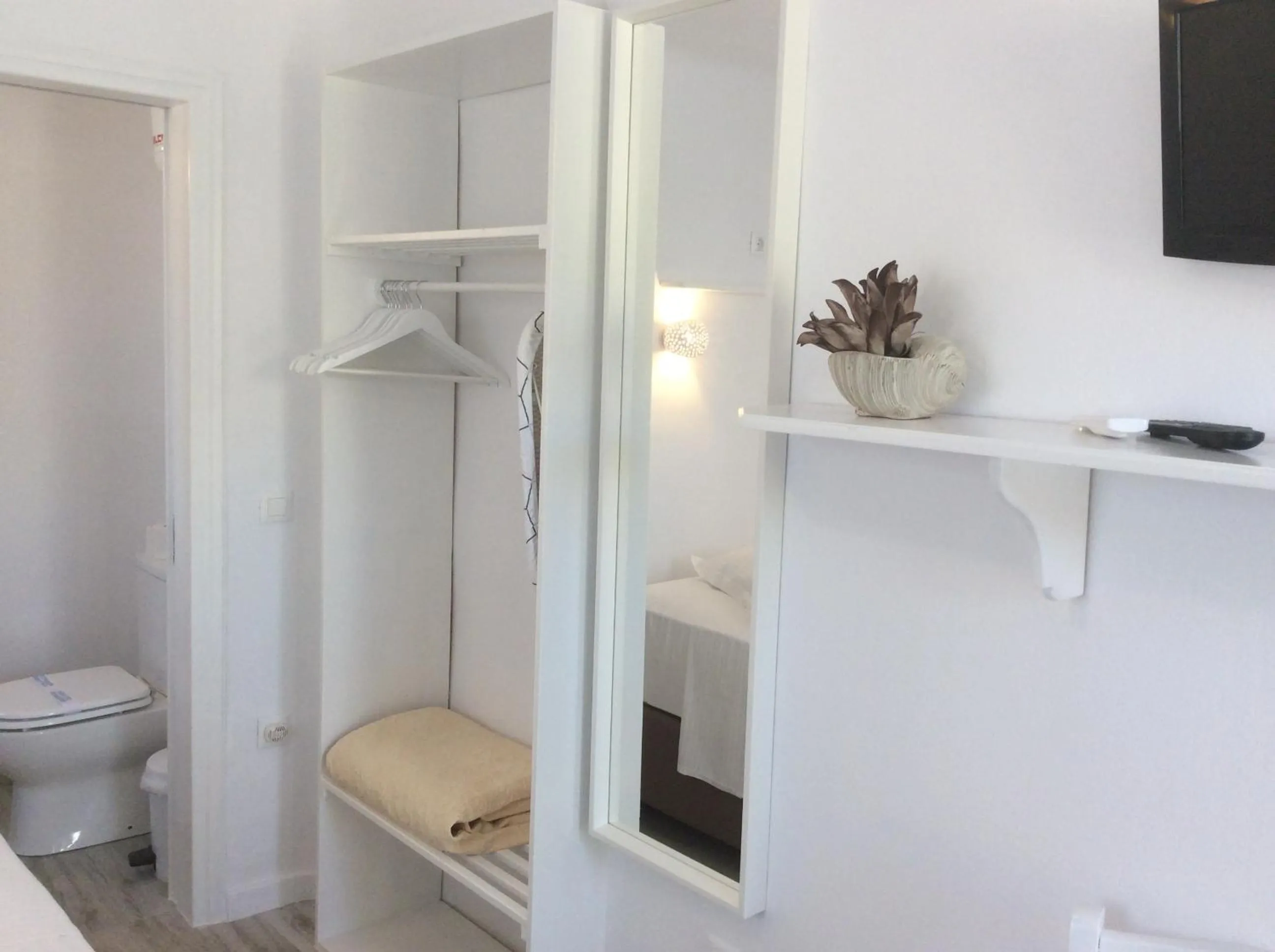 Toilet in Navy Blue Suites