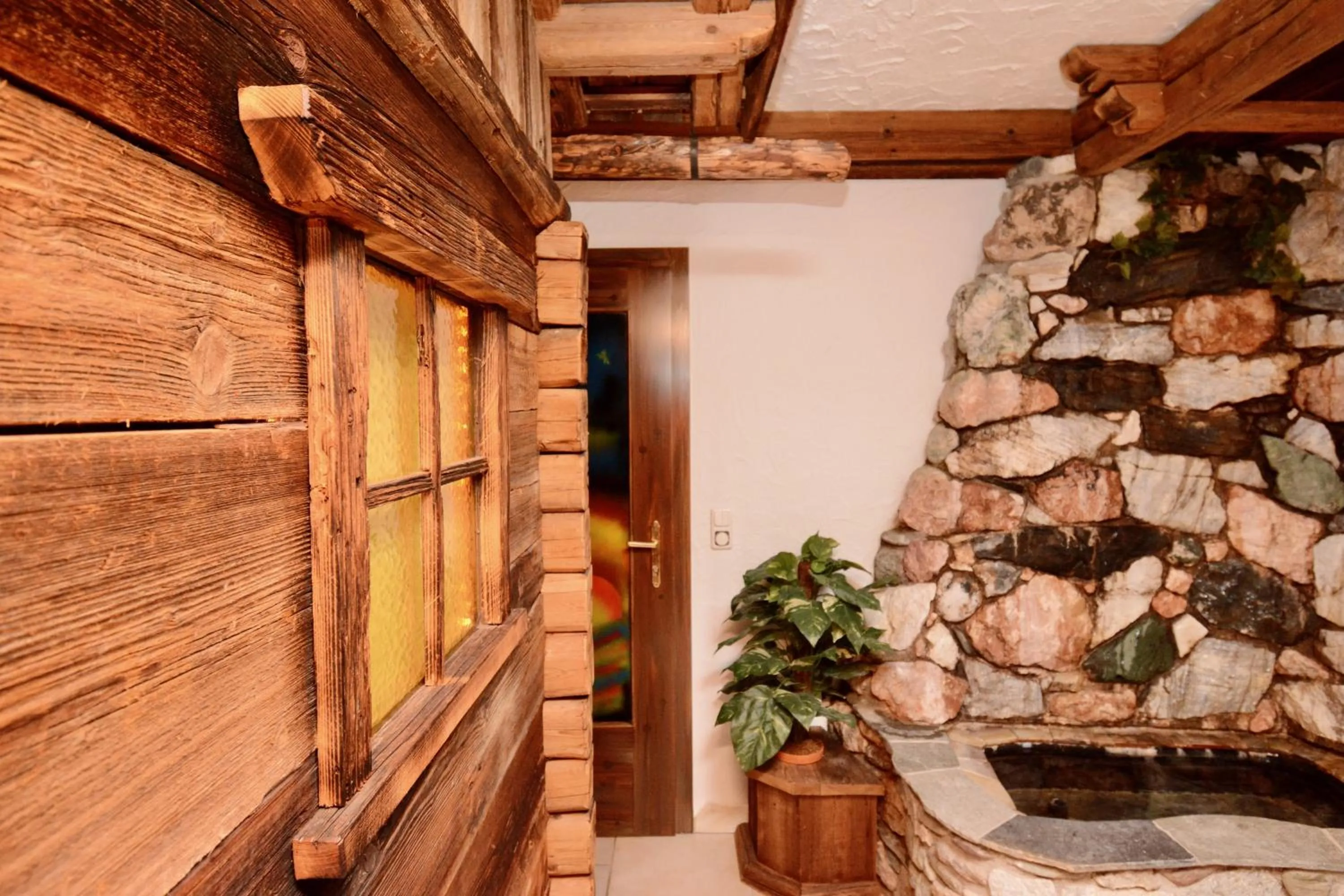 Sauna in Appartement Oberschernthann