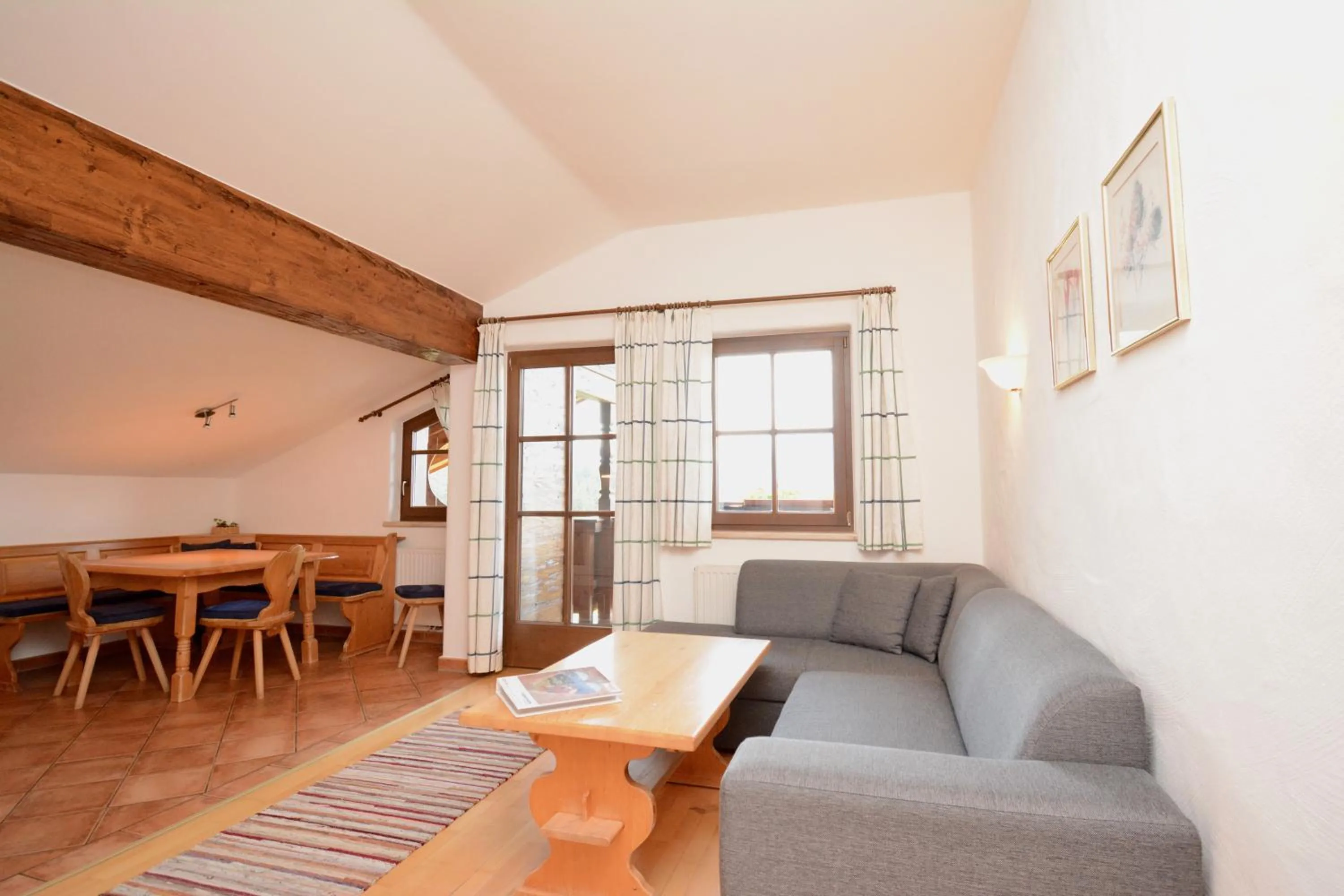 Living room in Appartement Oberschernthann
