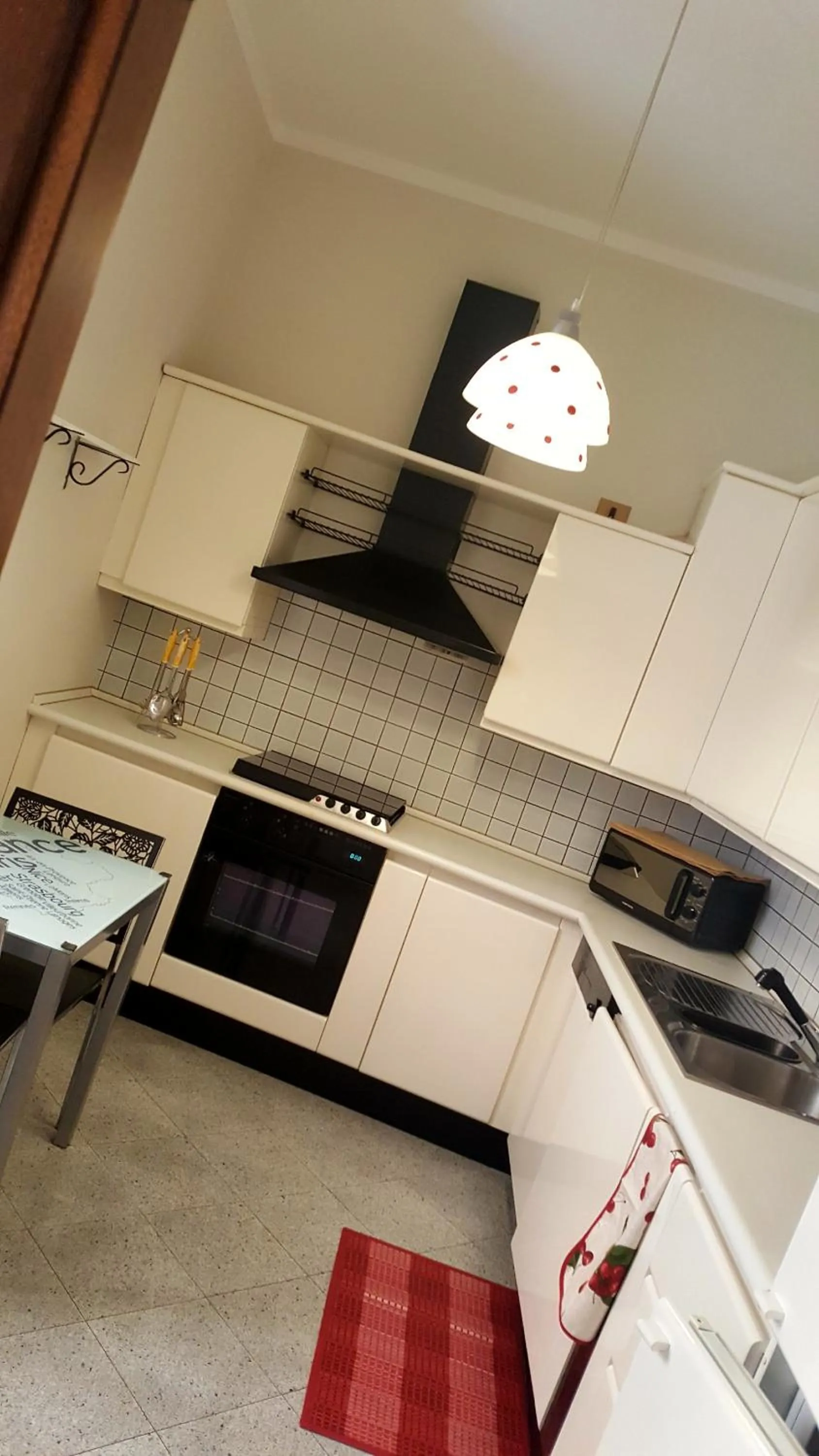 Kitchen or kitchenette in Residenza Pesce D'Oro