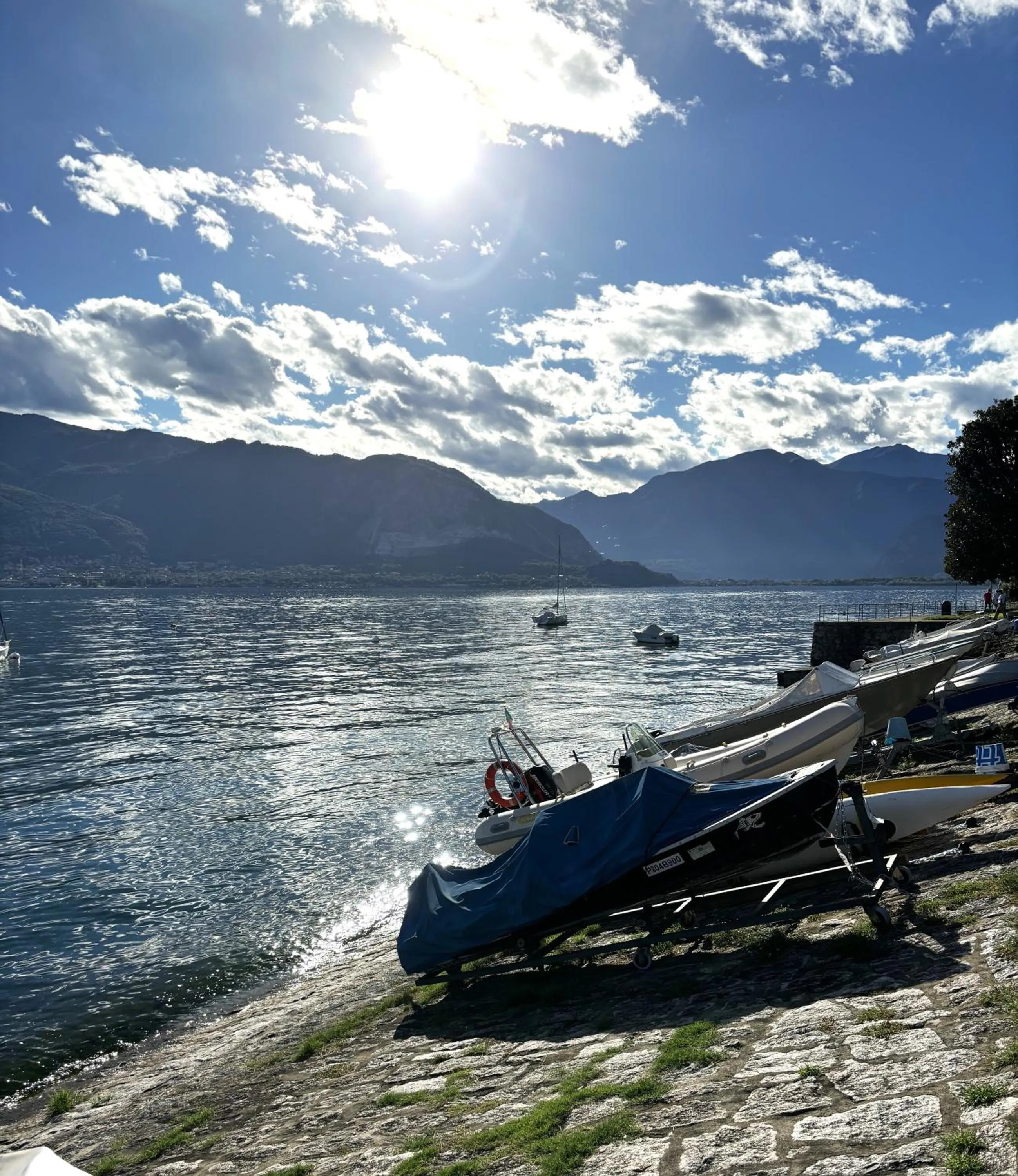 Lake view in Residenza Pesce D'Oro