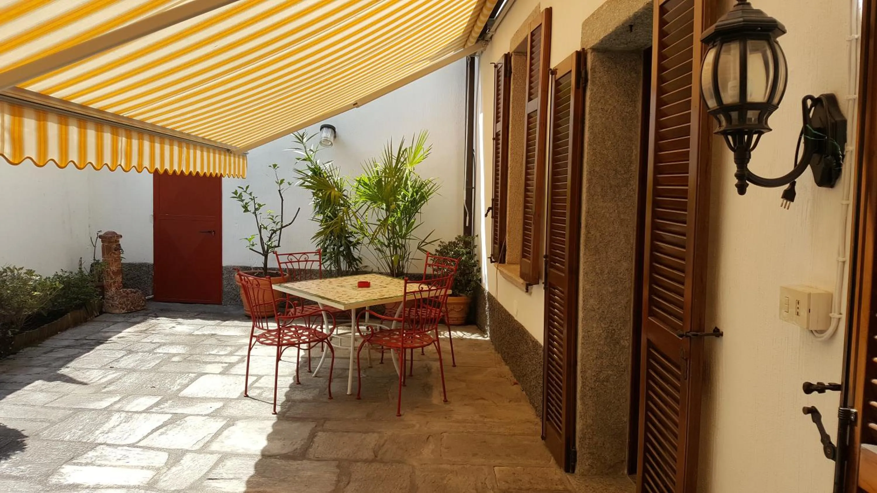 Balcony/Terrace in Residenza Pesce D'Oro