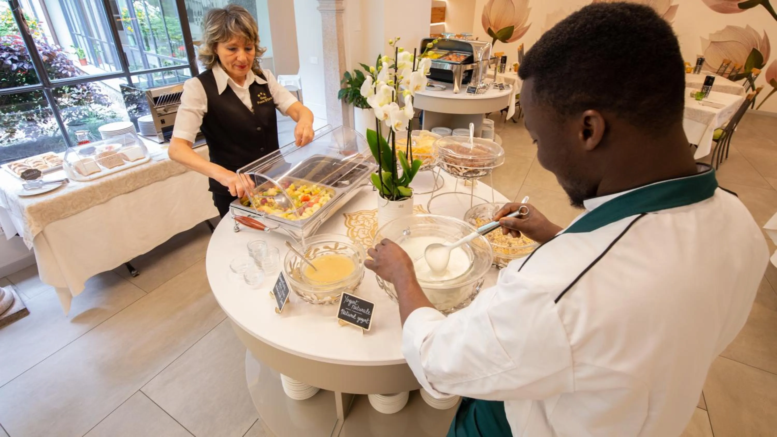 Breakfast in Residenza Pesce D'Oro