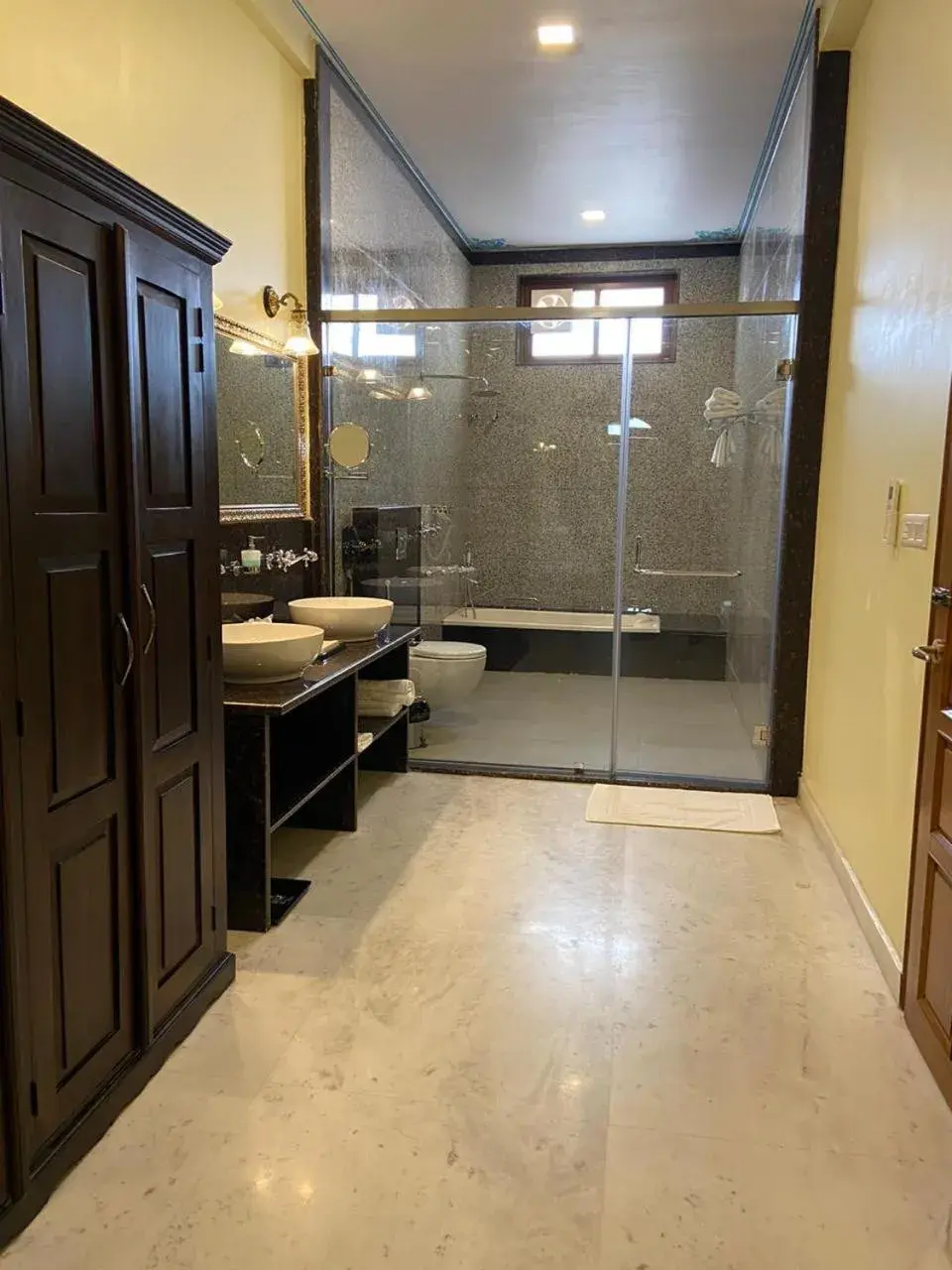 Bathroom in Umaid Farm Resort- A Legancy Vintage Stay In Jaipur Bathroom in Umaid Farm Resort- A Legancy Vintage Stay In Jaipur