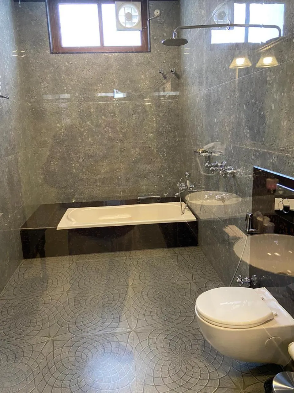 Bathroom in Umaid Farm Resort- A Legancy Vintage Stay In Jaipur