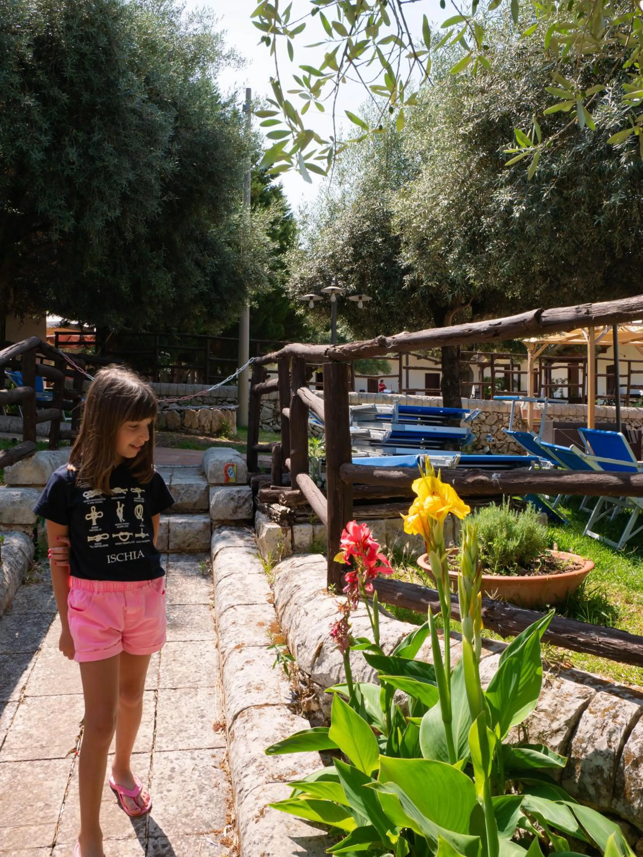 children in Pantalica Ranch Agriturismo Siciliano