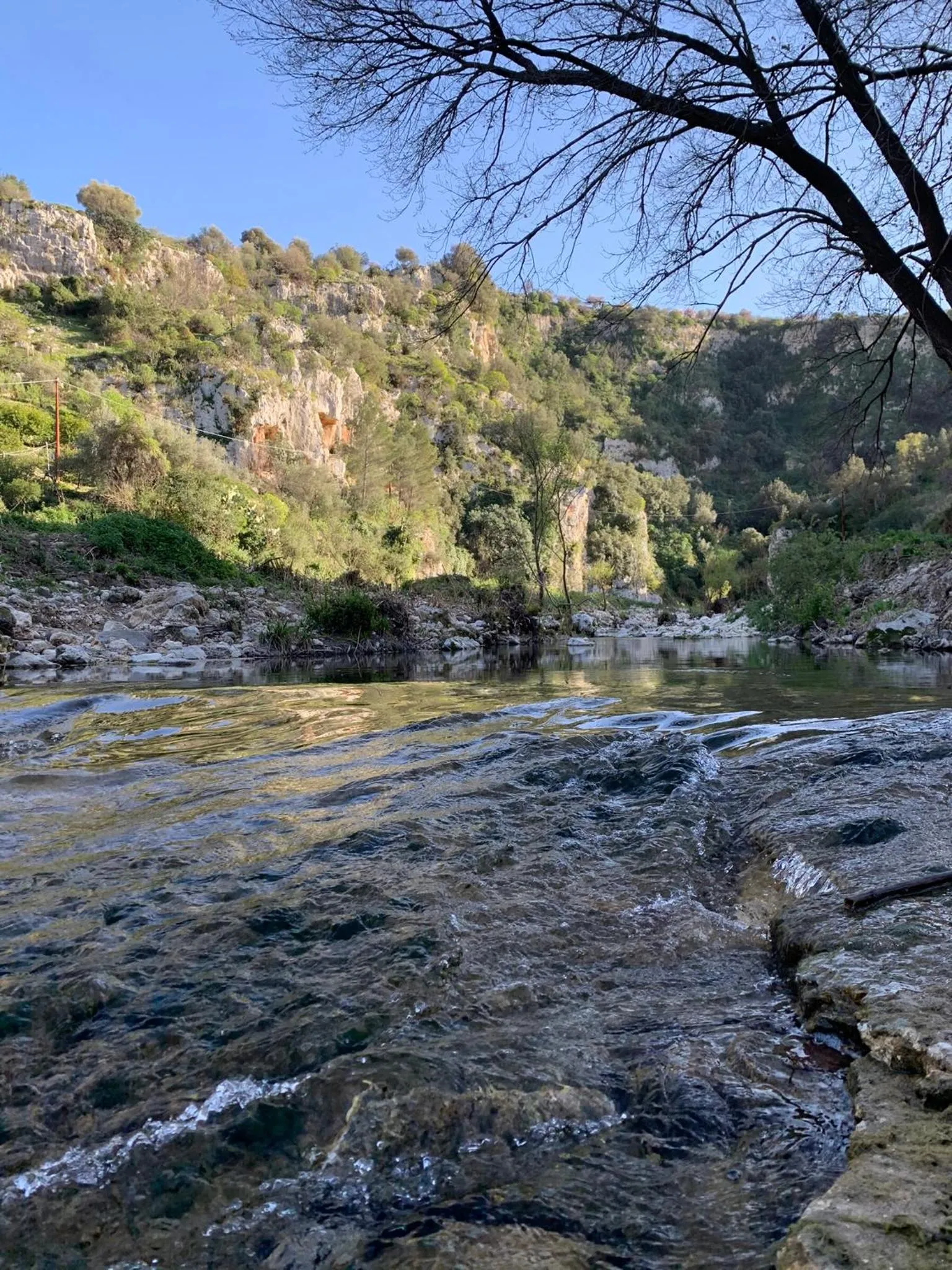 Natural landscape in Pantalica Ranch Agriturismo Siciliano