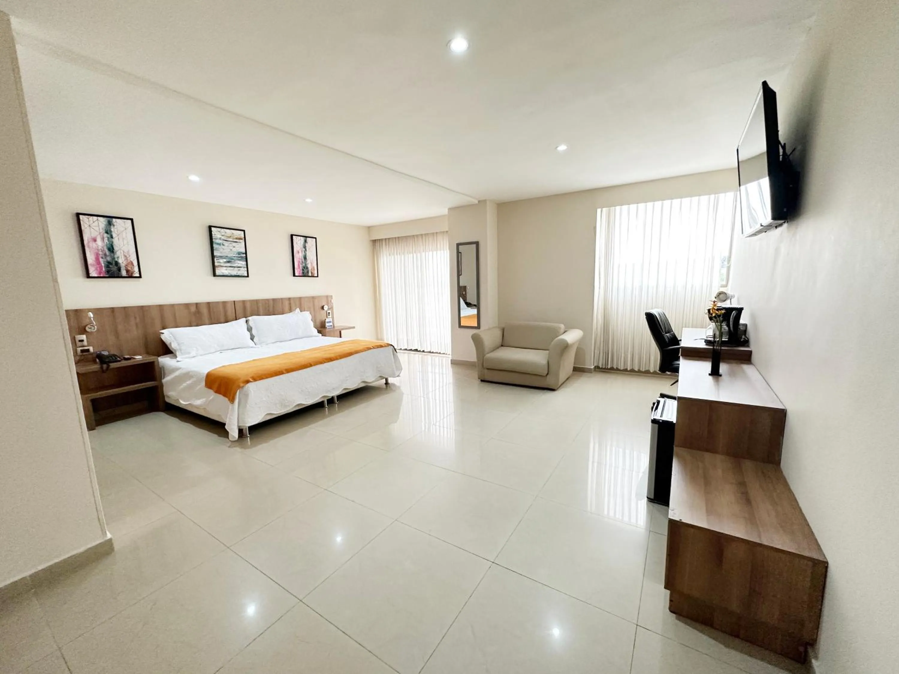 Bed in Howard Johnson by Wyndham Barranquilla Versalles