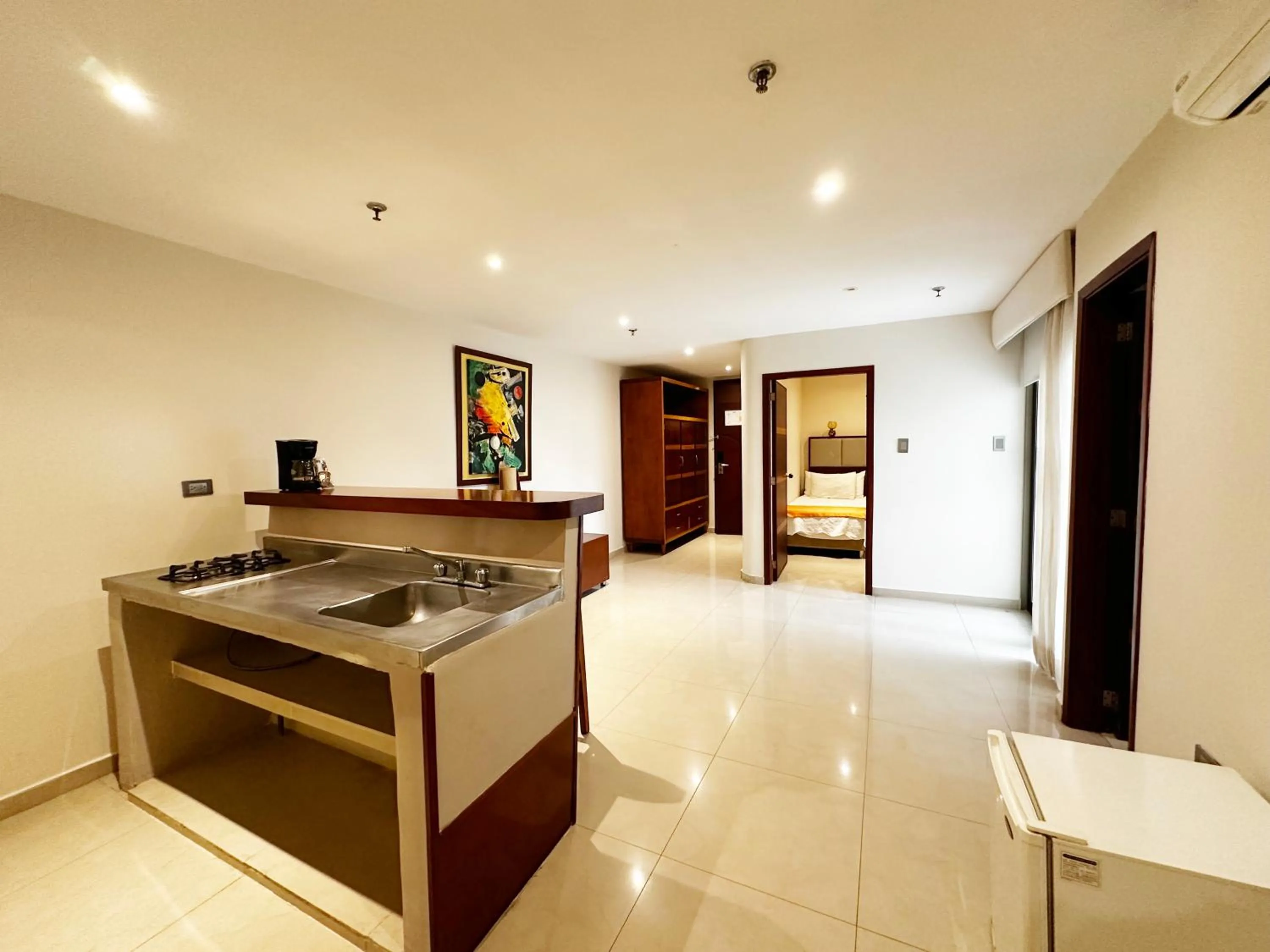 Living room in Howard Johnson by Wyndham Barranquilla Versalles