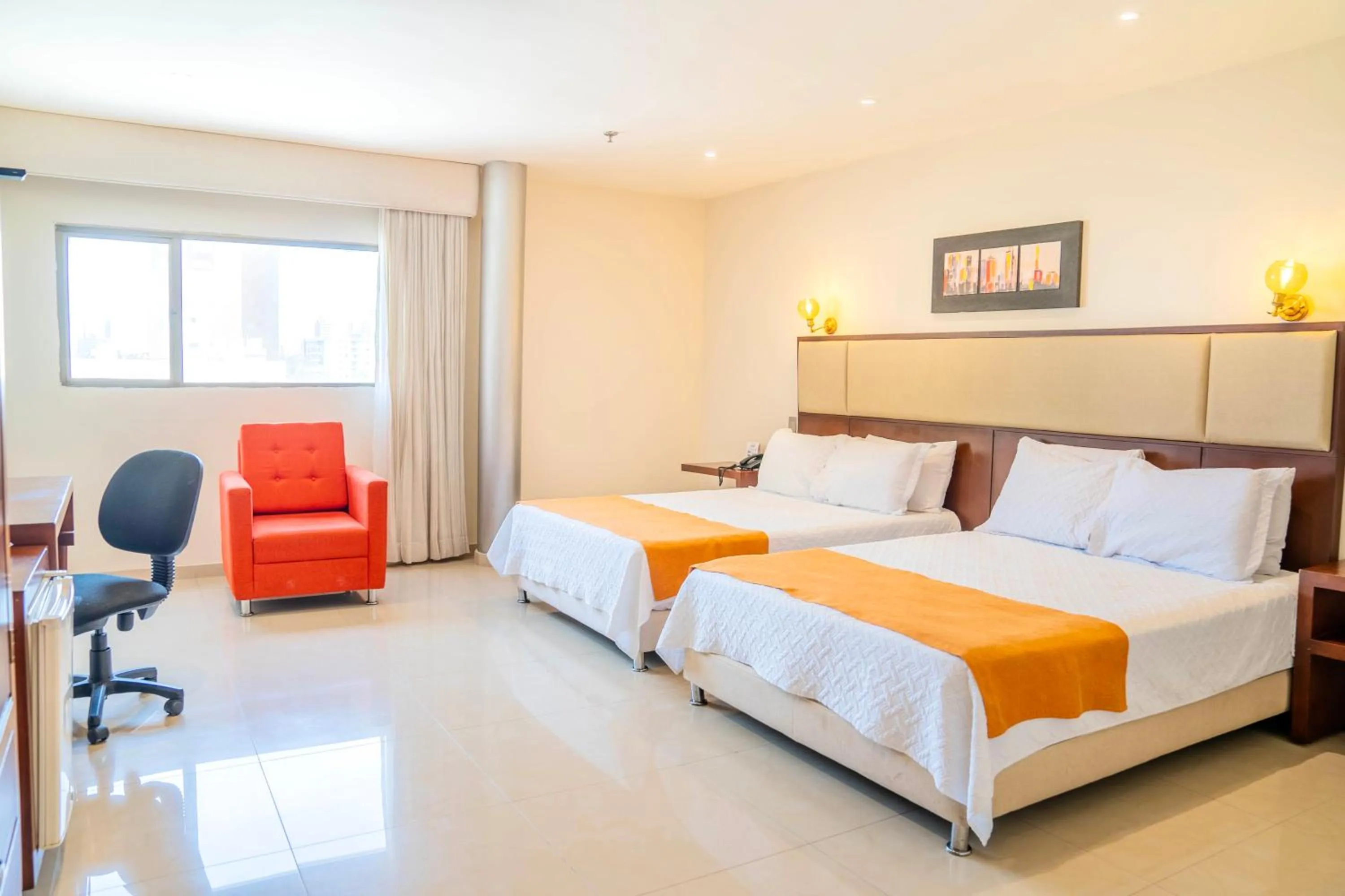 Bed in Howard Johnson by Wyndham Barranquilla Versalles